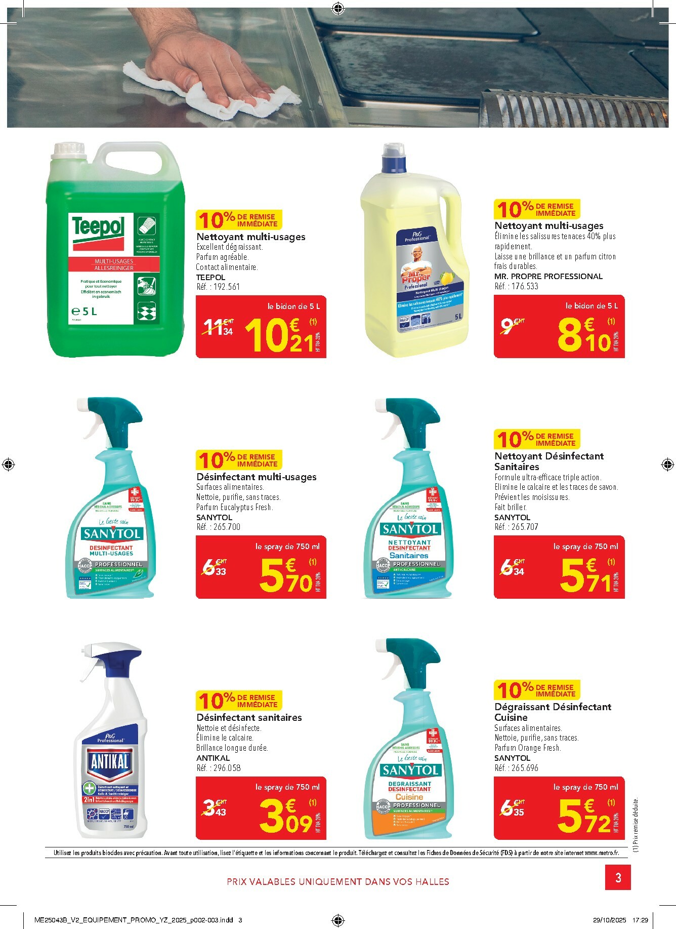 metro - Catalogue Metro - Sélection Promos Equipement valable du 27/11 au 31/12 - page: 3