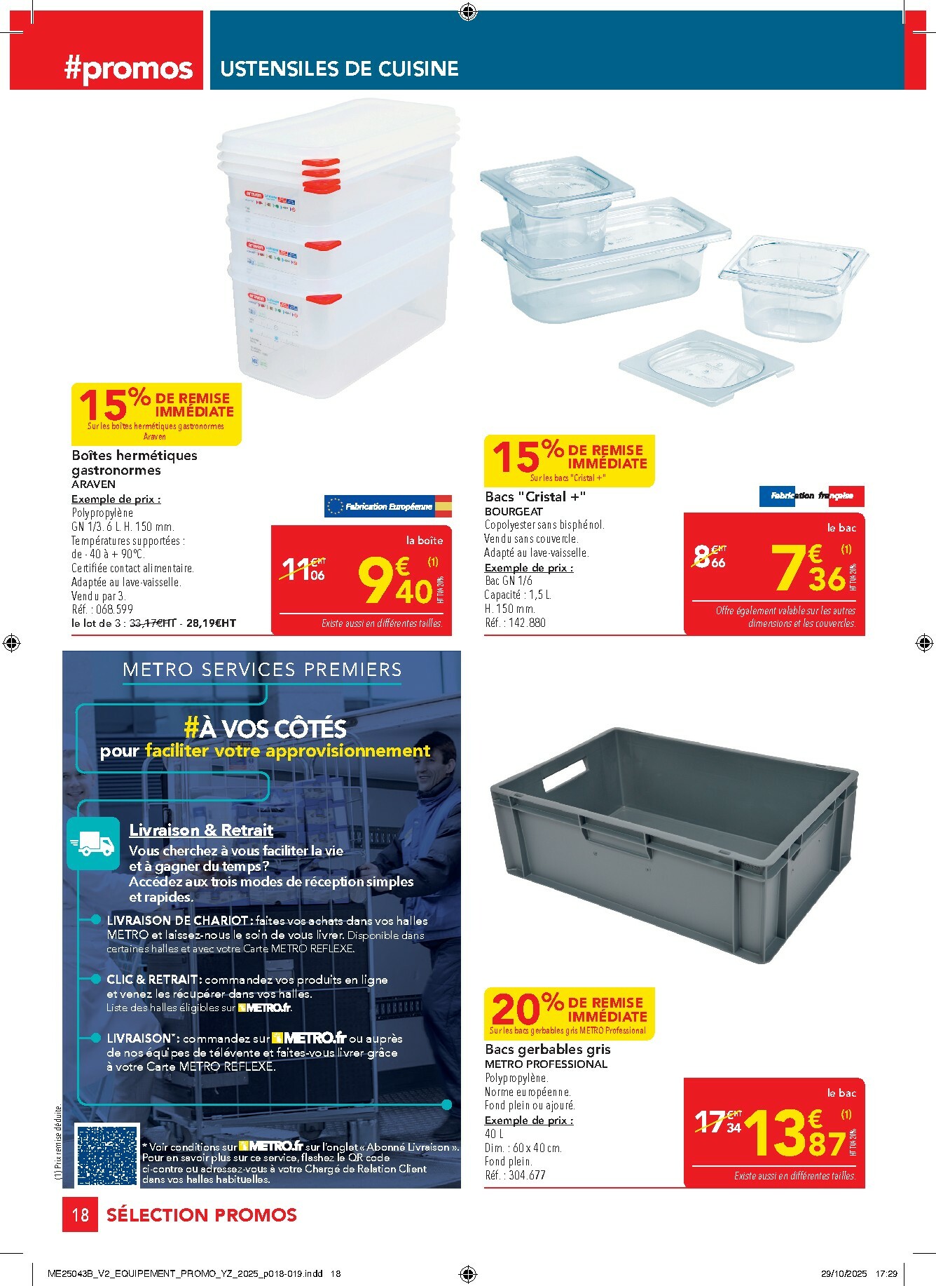 metro - Catalogue Metro - Sélection Promos Equipement valable du 27/11 au 31/12 - page: 18