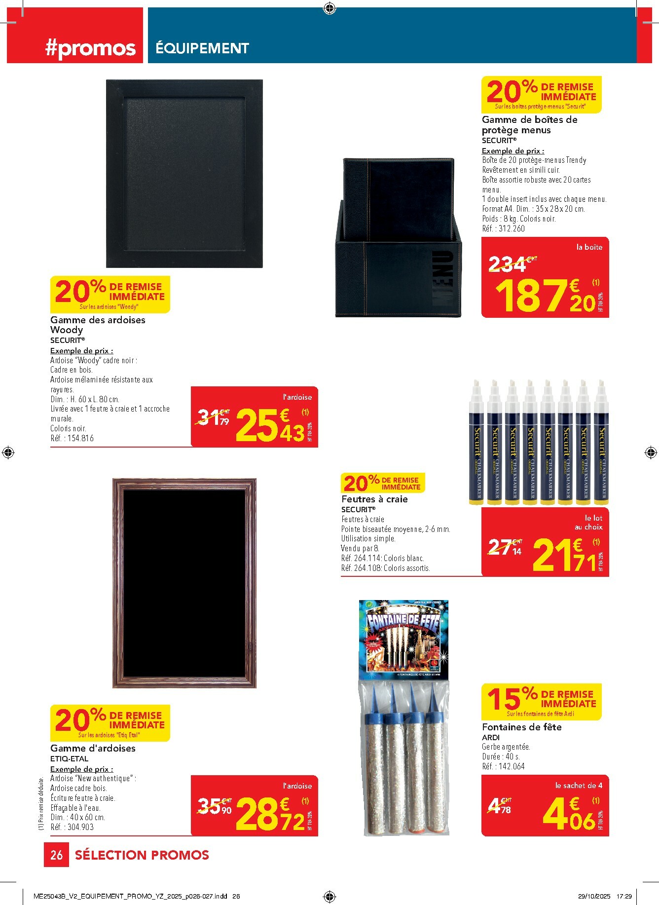 metro - Catalogue Metro - Sélection Promos Equipement valable du 27/11 au 31/12 - page: 26