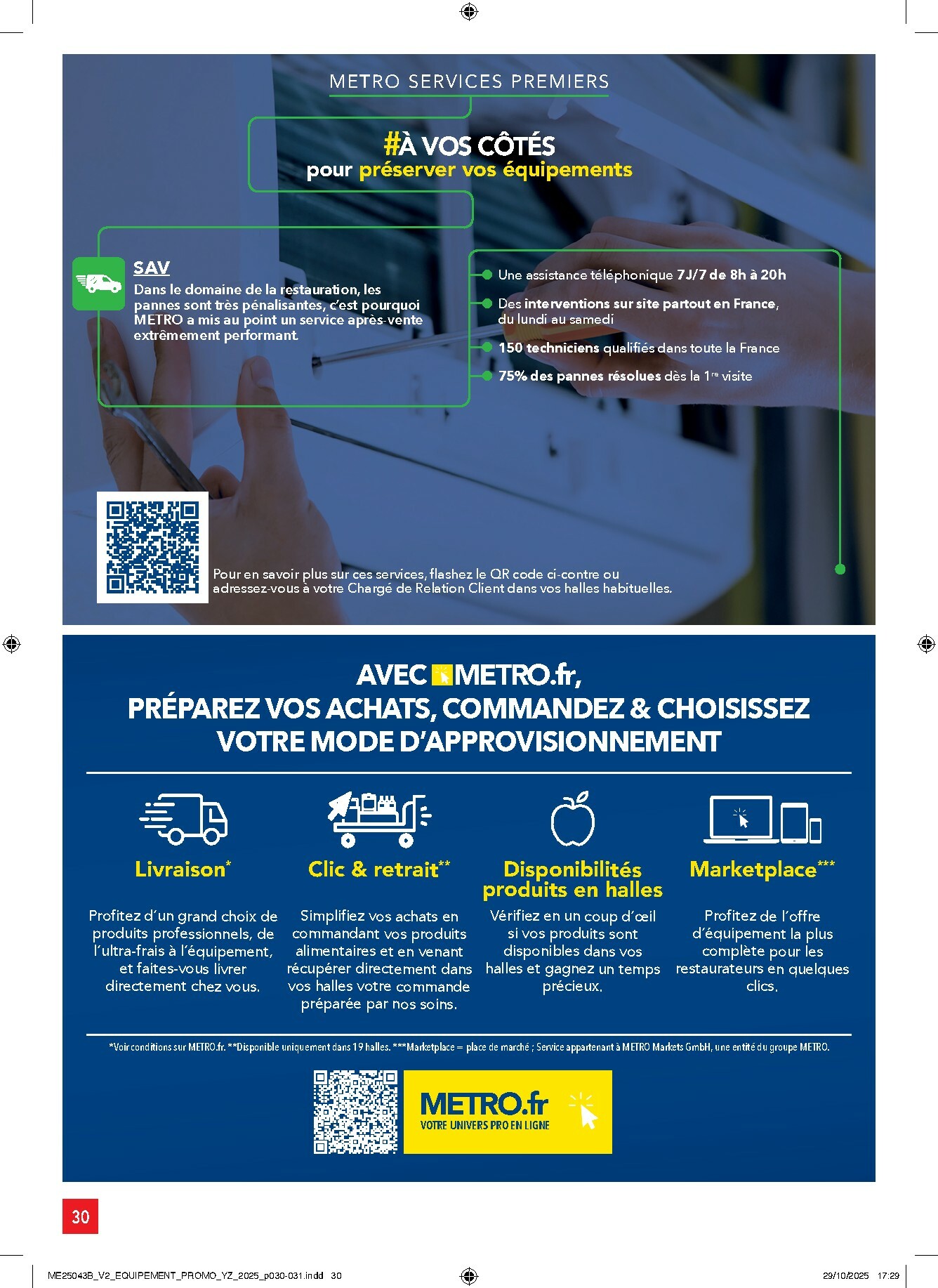 metro - Catalogue Metro - Sélection Promos Equipement valable du 27/11 au 31/12 - page: 30