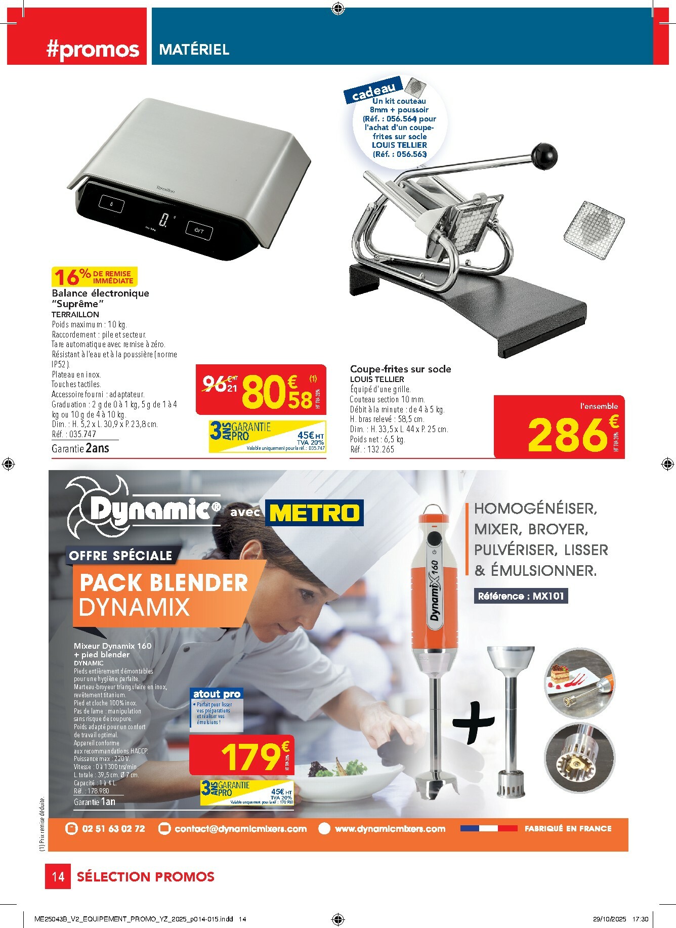 metro - Catalogue Metro - Sélection Promos Equipement valable du 27/11 au 31/12 - page: 14