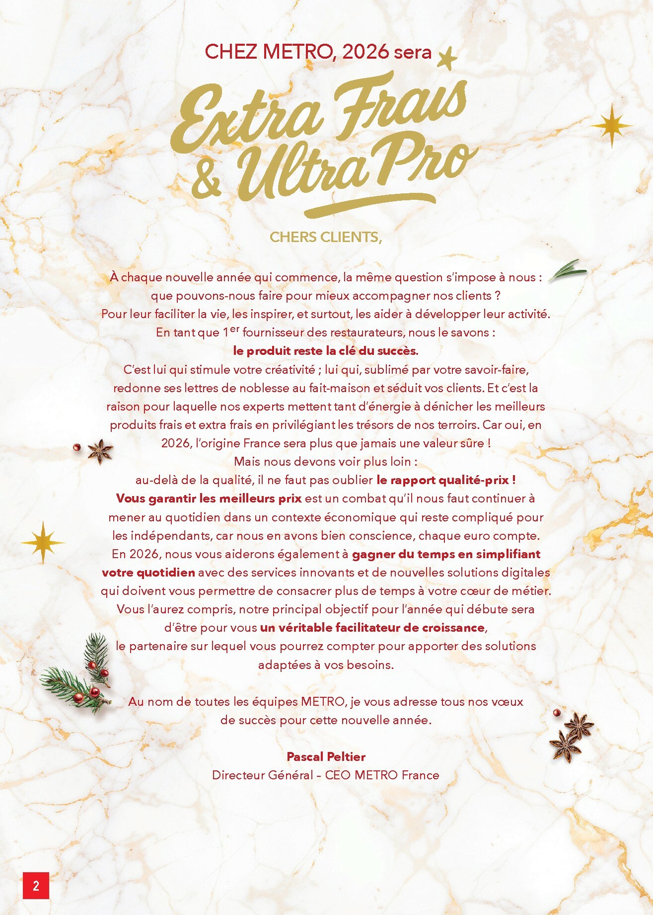 metro - Catalogue Metro - Sélection promos Restauration valable du 05/01 au 28/01 - page: 2