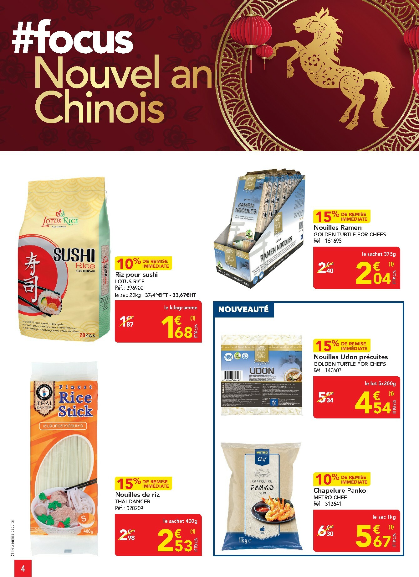 metro - Catalogue Metro - Sélection promos Restauration valable du 05/01 au 28/01 - page: 4