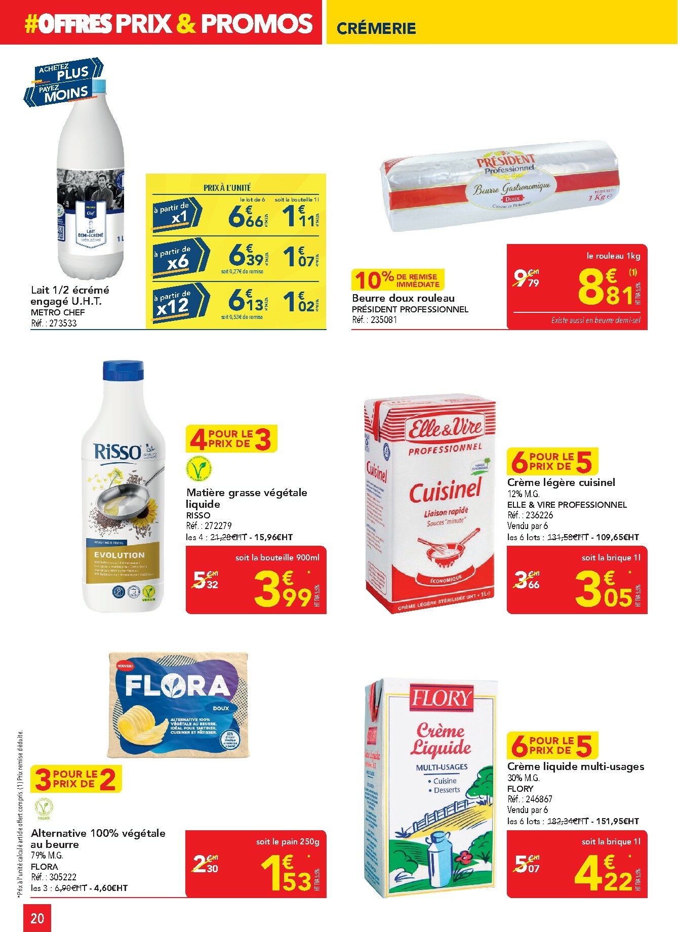 metro - Catalogue Metro - Sélection promos Restauration valable du 05/01 au 28/01 - page: 20