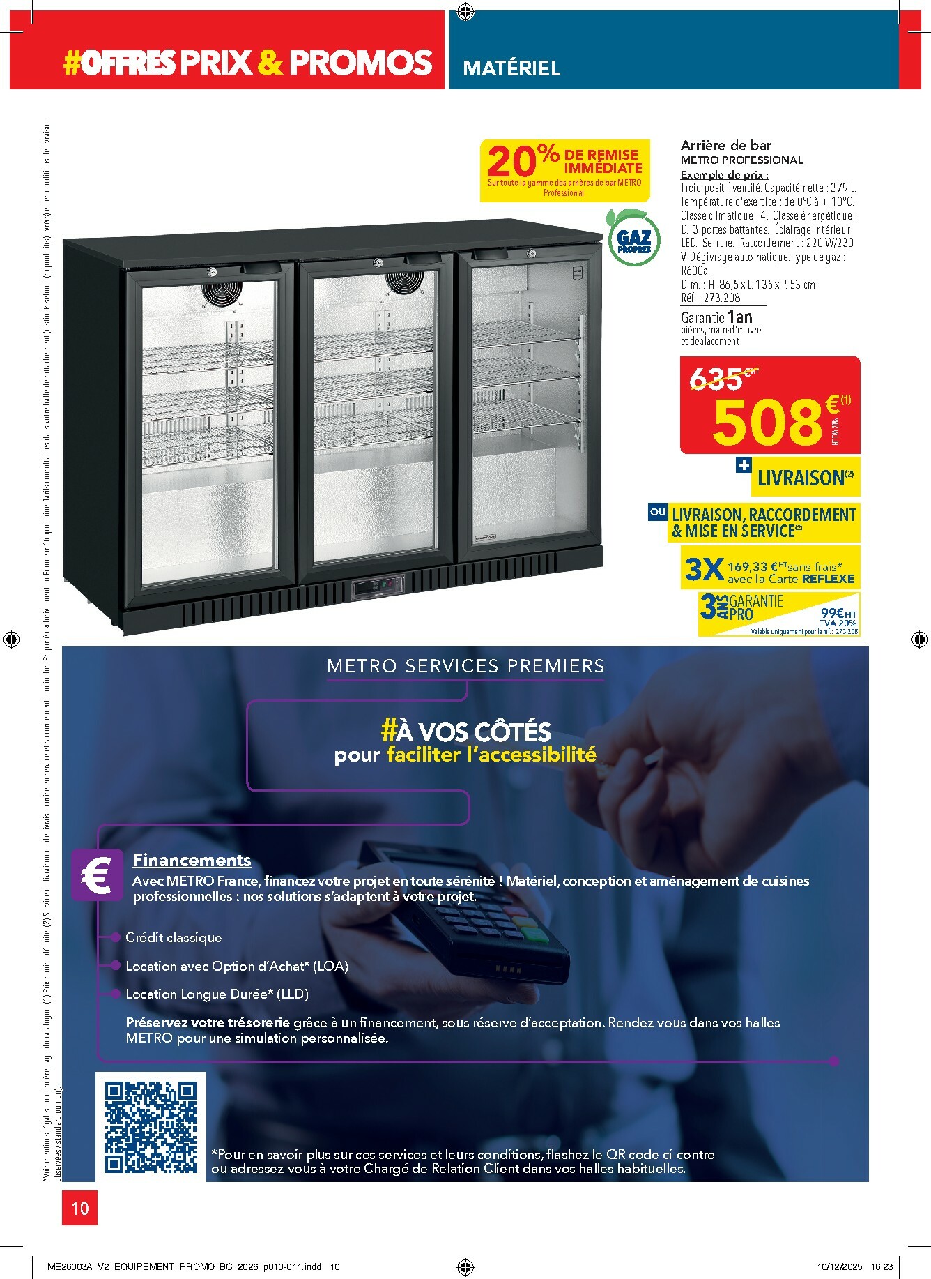 metro - Catalogue Metro - Offres Prix & Promos Equipement valable du 05/01 au 28/01 - page: 10