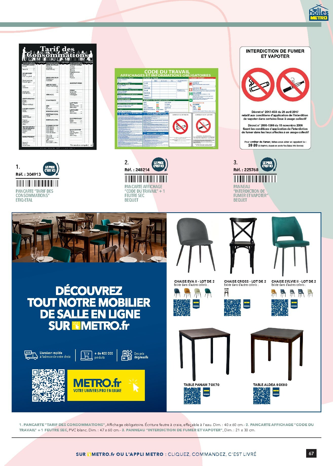 metro - Catalogue Metro - #Terrasse&salle valable du 28/01 au 31/12 - page: 67
