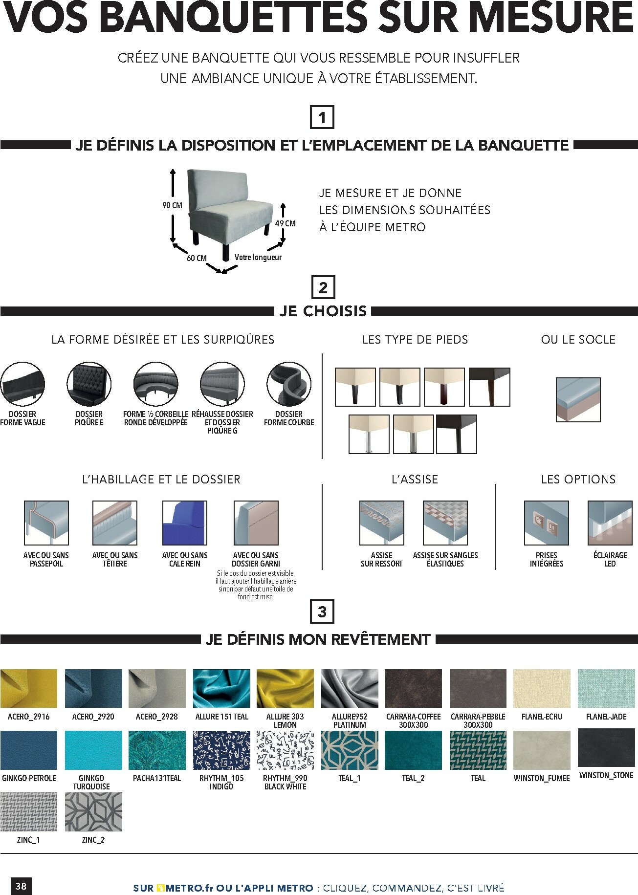 metro - Catalogue Metro - #Terrasse&salle valable du 28/01 au 31/12 - page: 38