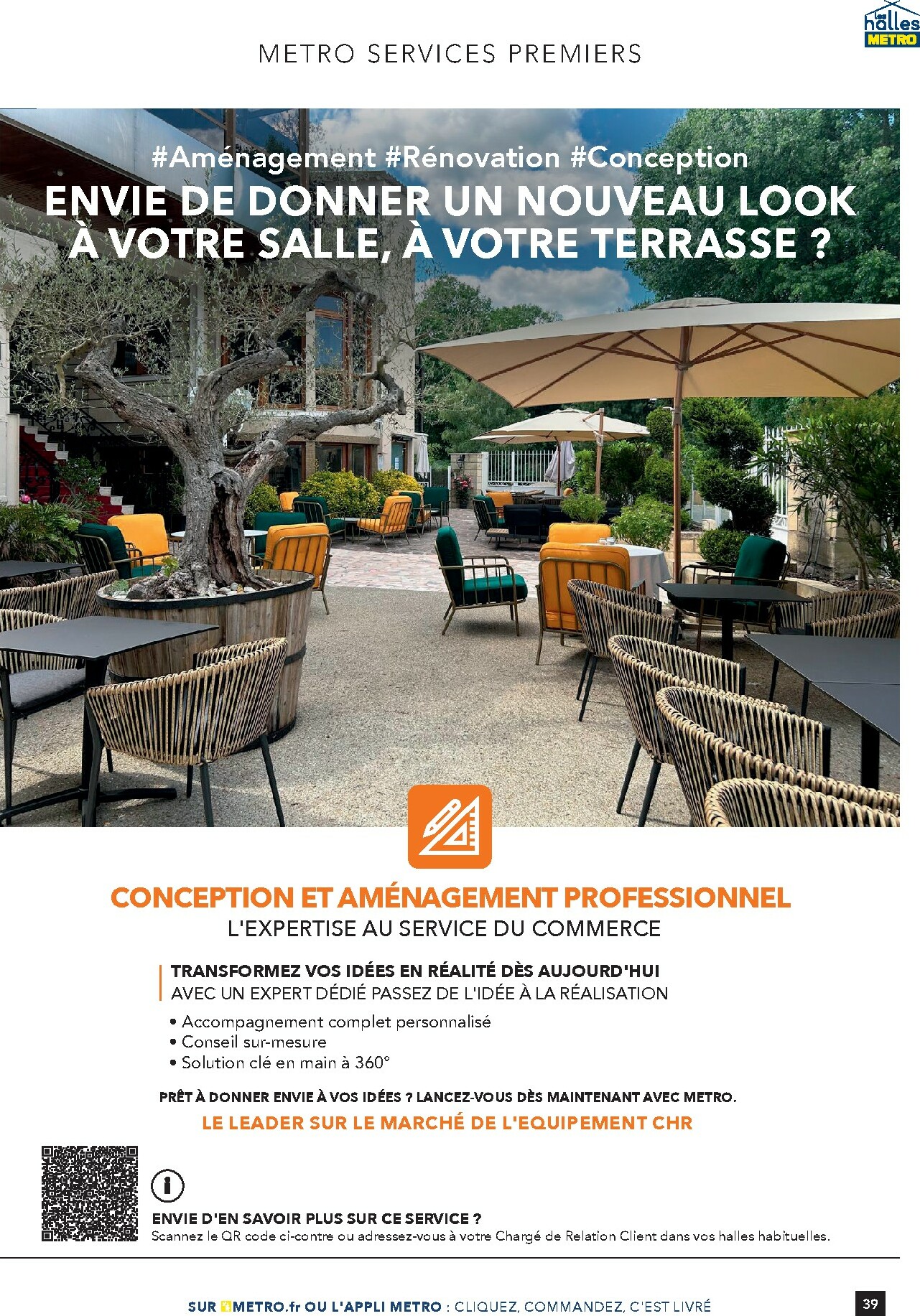 metro - Catalogue Metro - #Terrasse&salle valable du 28/01 au 31/12 - page: 39