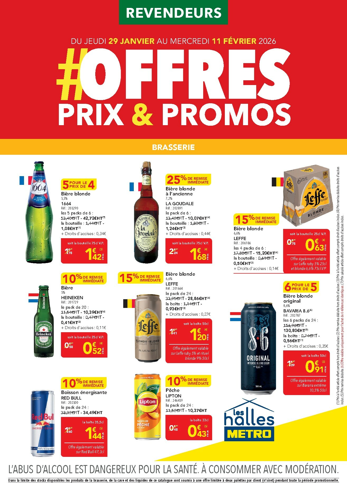 metro - Catalogue Metro - Offres Prix & Promos Revendeurs valable du 29/01 au 11/02