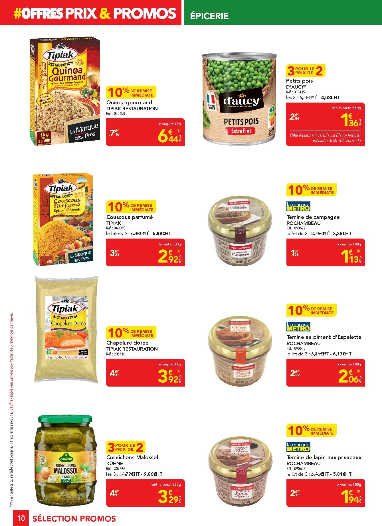 metro - Catalogue Metro - Offres Prix & Promos Revendeurs valable du 29/01 au 11/02 - page: 10