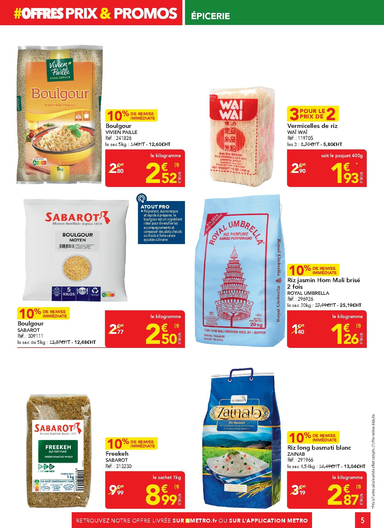 metro - Catalogue Metro - Ramadan valable du 29/01 au 25/03 - page: 5