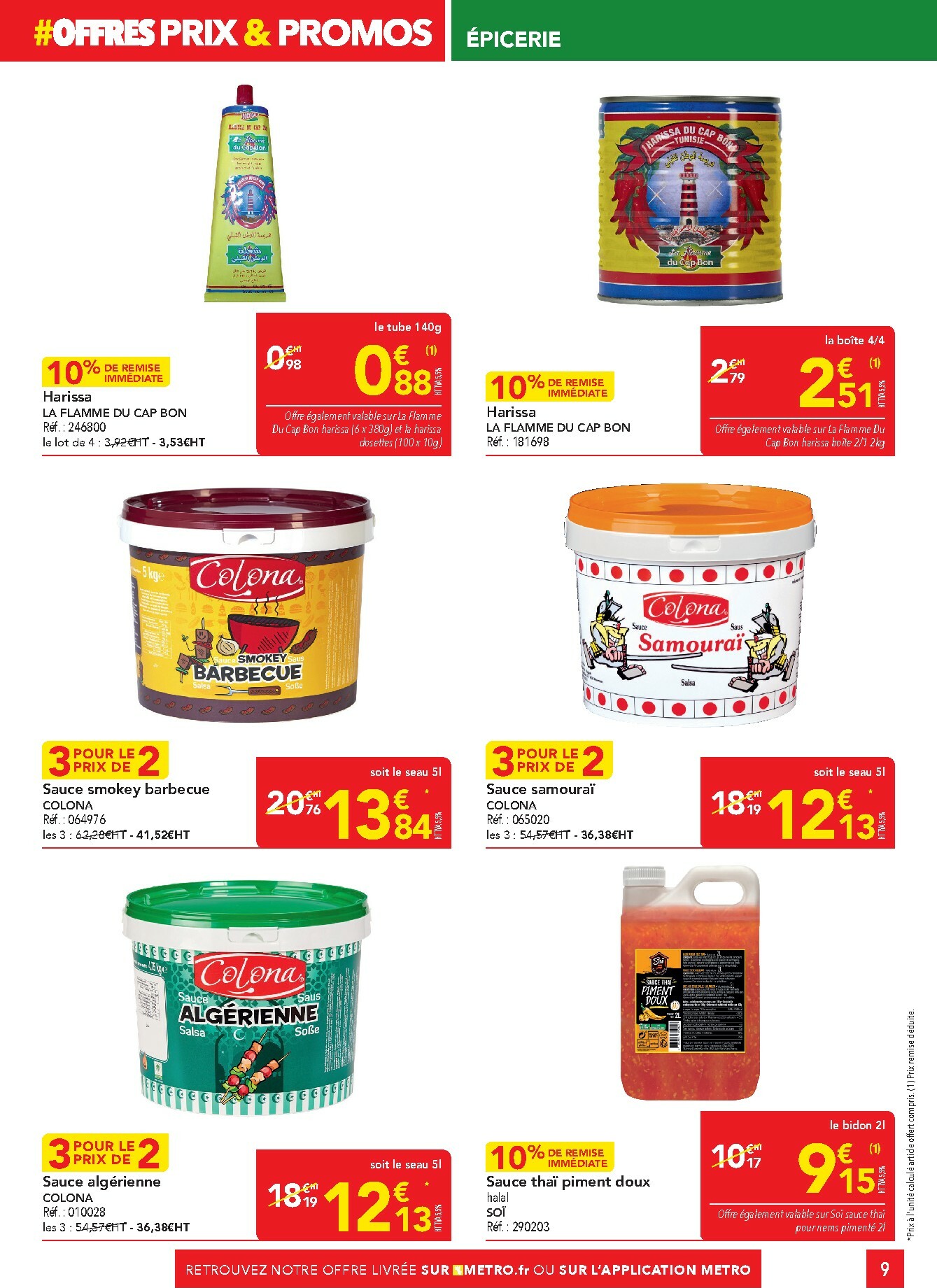 metro - Catalogue Metro - Ramadan valable du 29/01 au 25/03 - page: 9