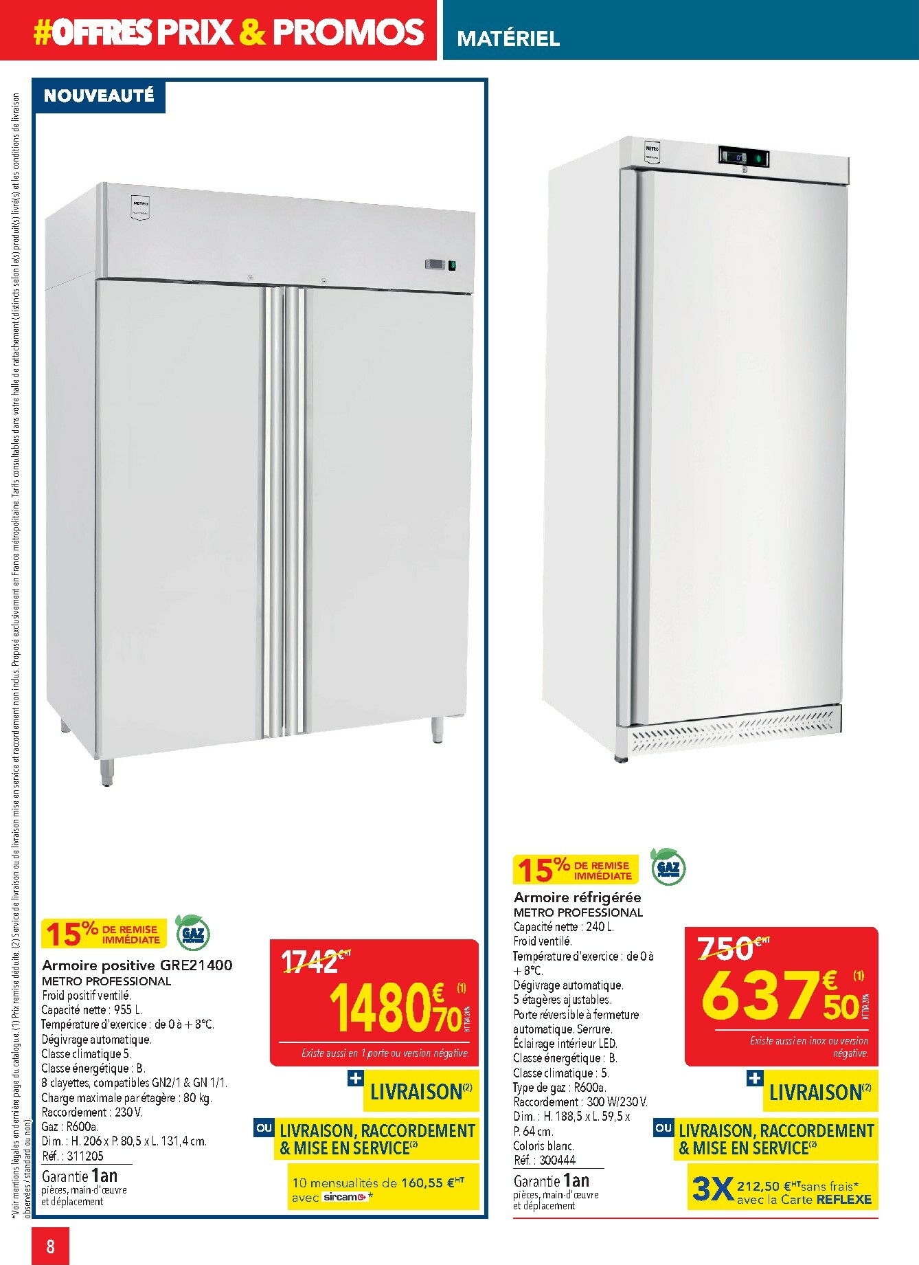 metro - Catalogue Metro - Offres Prix & Promos Equipement valable du 29/01 au 25/02 - page: 8