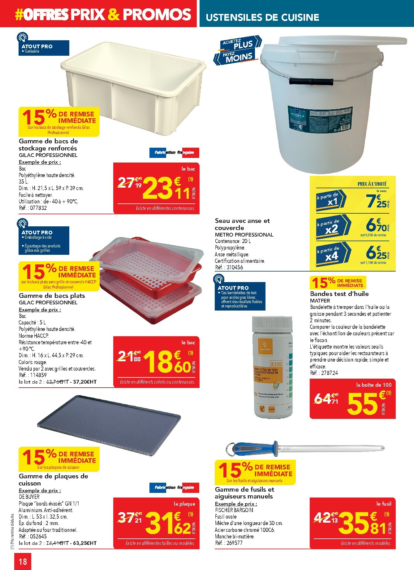 metro - Catalogue Metro - Offres Prix & Promos Equipement valable du 29/01 au 25/02 - page: 18