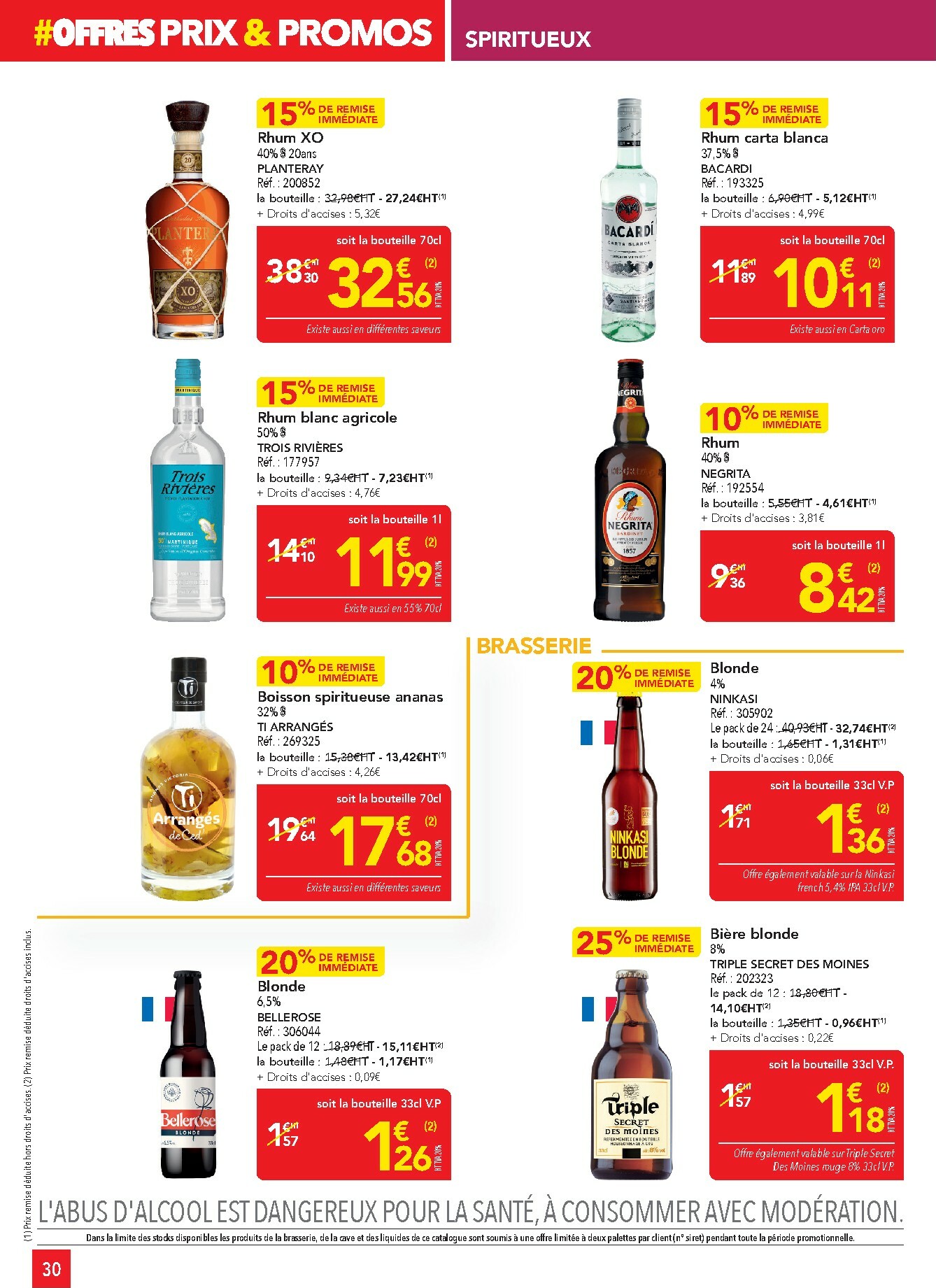 metro - Catalogue Metro - Offres Prix & Promos Restauration valable du 29/01 au 25/02 - page: 30