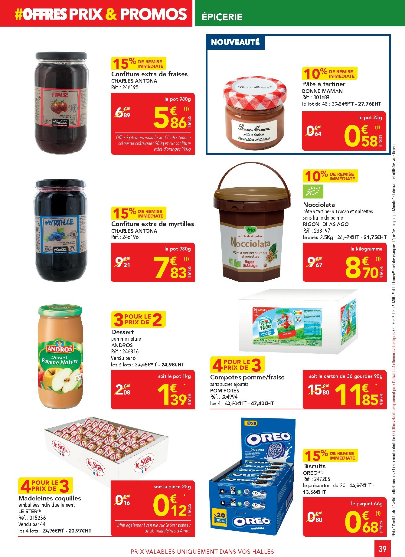 metro - Catalogue Metro - Offres Prix & Promos Restauration valable du 29/01 au 25/02 - page: 39