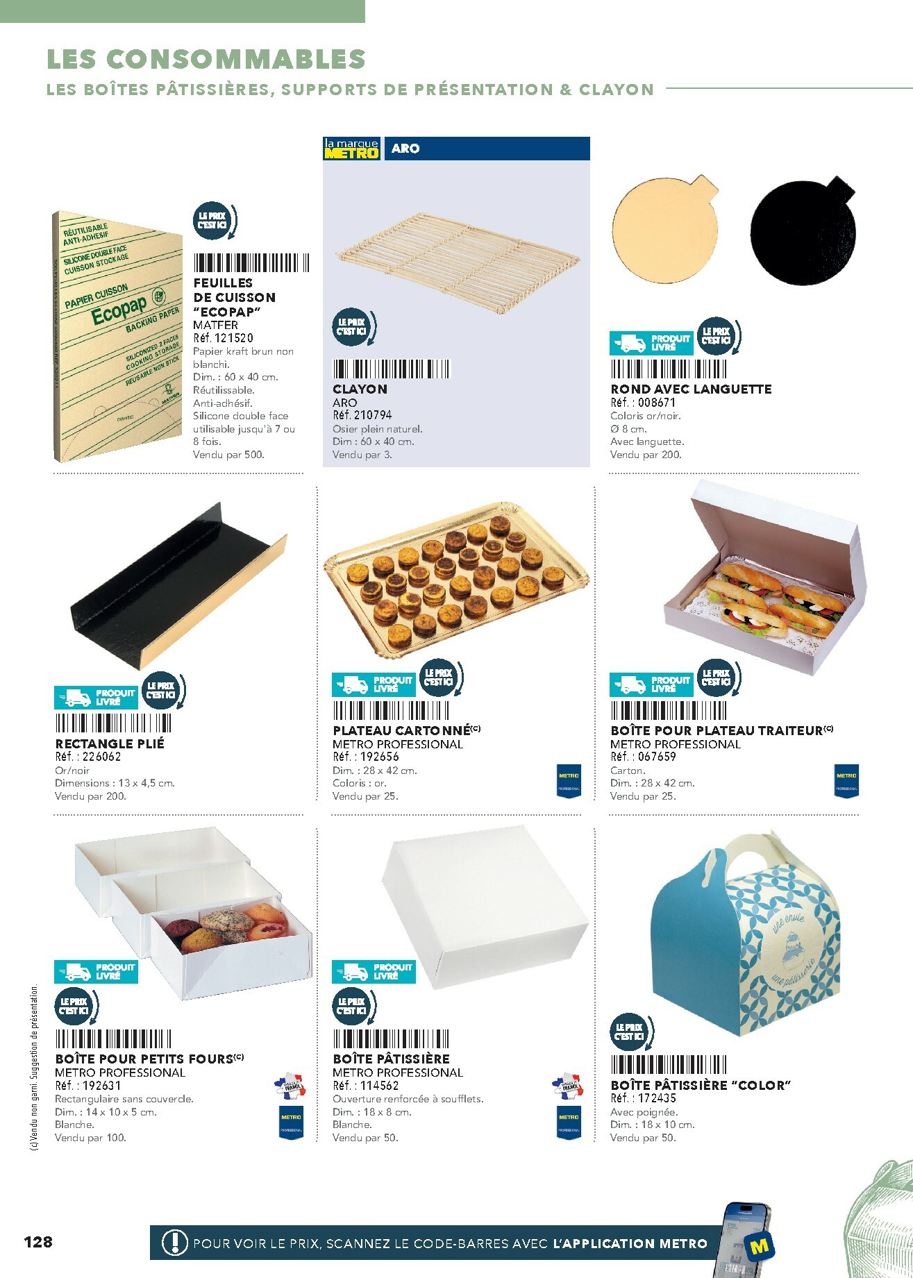 metro - Catalogue Metro - #Boulanger Pâtissiers valable du 07/02/2026 au 31/12/2026 - page: 128