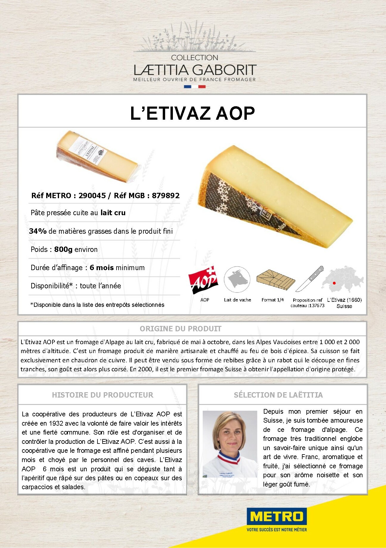 metro - Catalogue Metro - Collection Laetitia Gaborit valable du 01/01/2026 au 31/12/2026 - page: 14