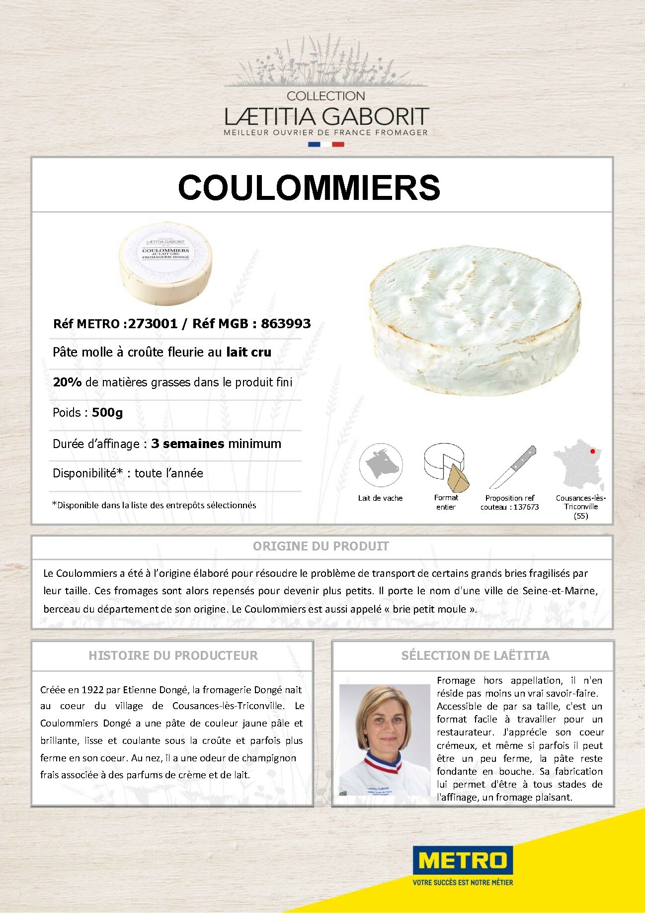 metro - Catalogue Metro - Collection Laetitia Gaborit valable du 01/01/2026 au 31/12/2026 - page: 4