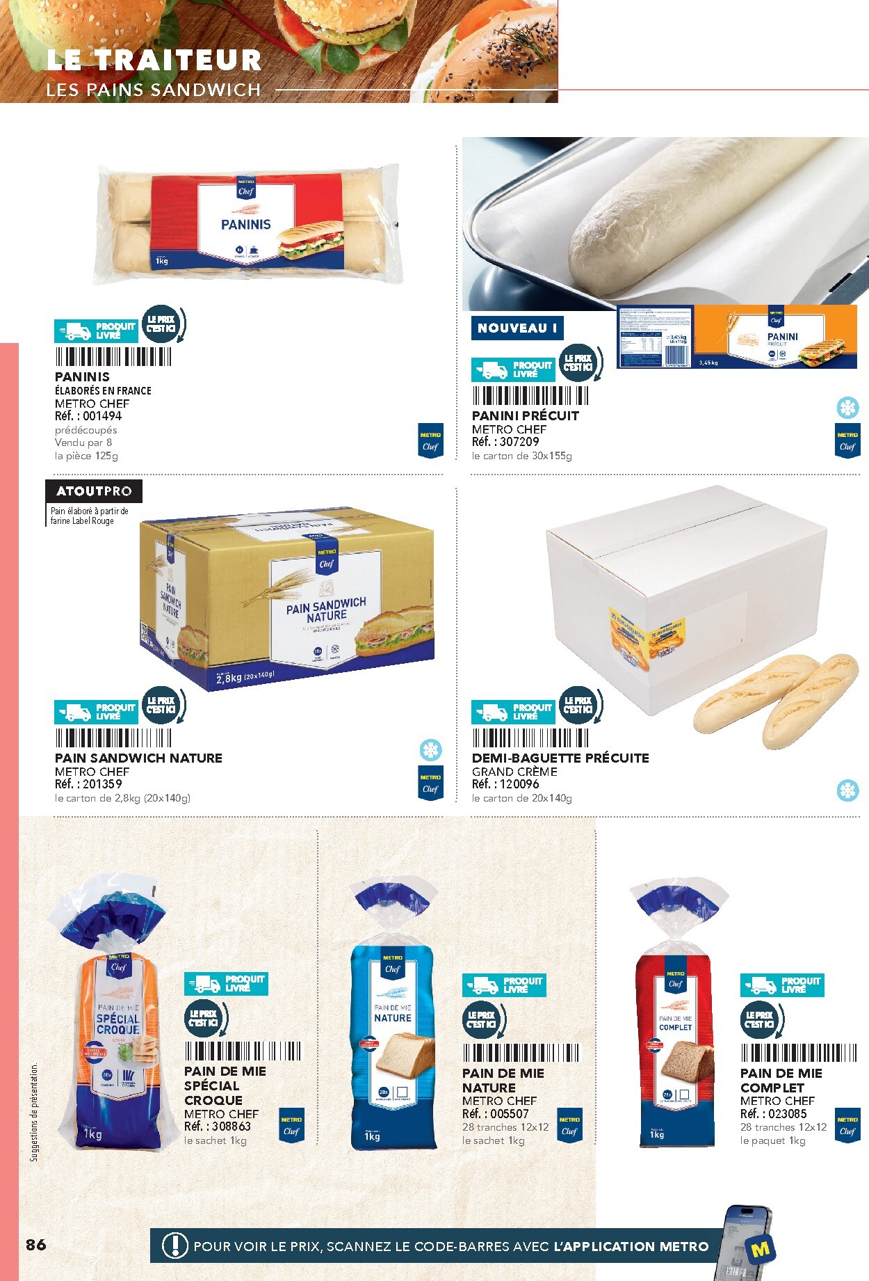 metro - Catalogue Metro - #Restauration rapide valable du 01/02/2026 au 30/06/2026 - page: 86