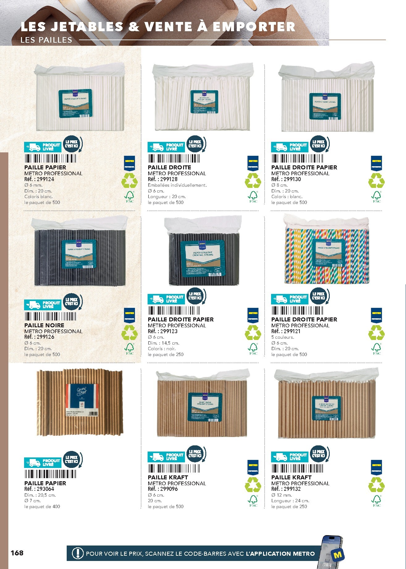 metro - Catalogue Metro - #Restauration rapide valable du 01/02/2026 au 30/06/2026 - page: 168