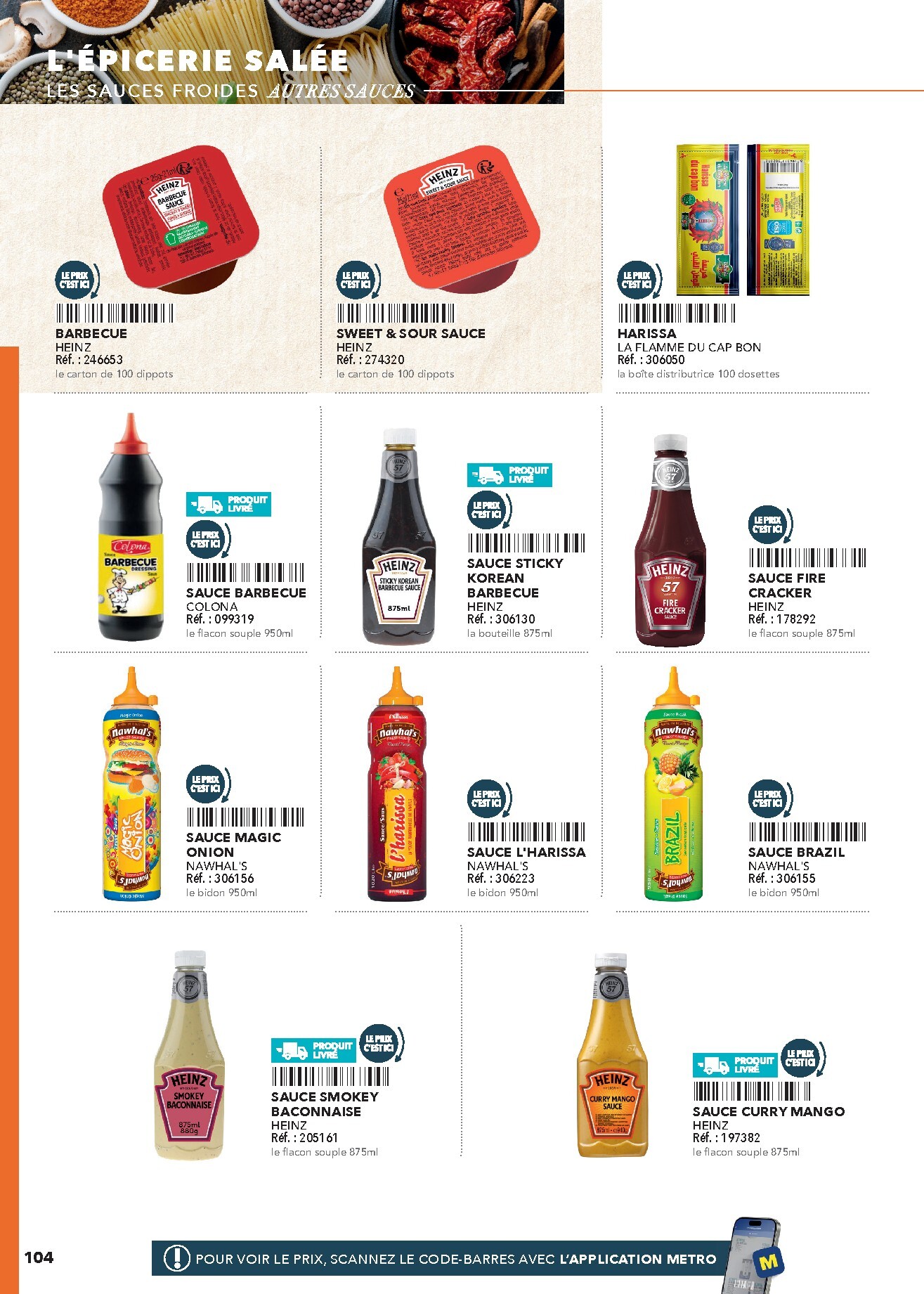 metro - Catalogue Metro - #Restauration rapide valable du 01/02/2026 au 30/06/2026 - page: 104