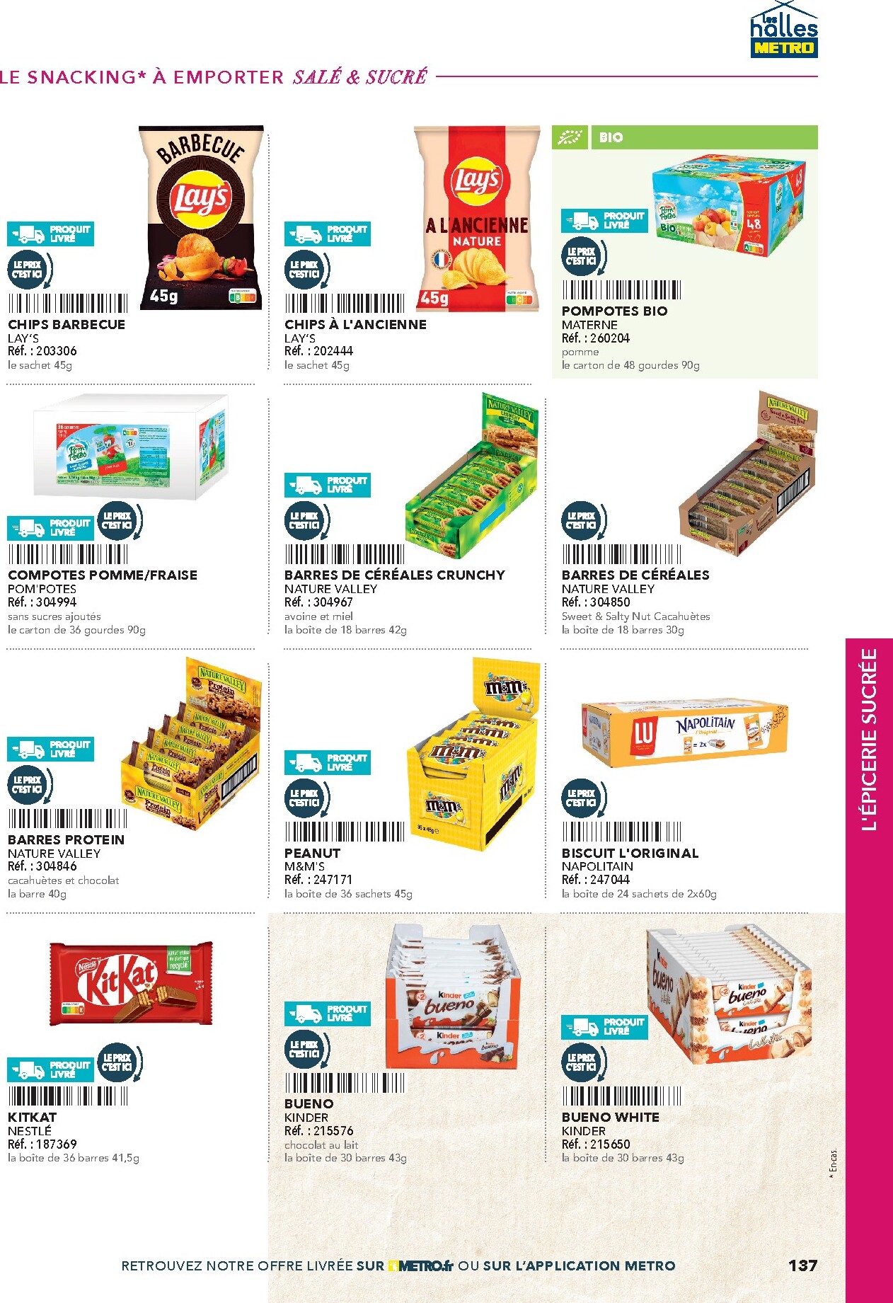 metro - Catalogue Metro - #Restauration rapide valable du 01/02/2026 au 30/06/2026 - page: 137