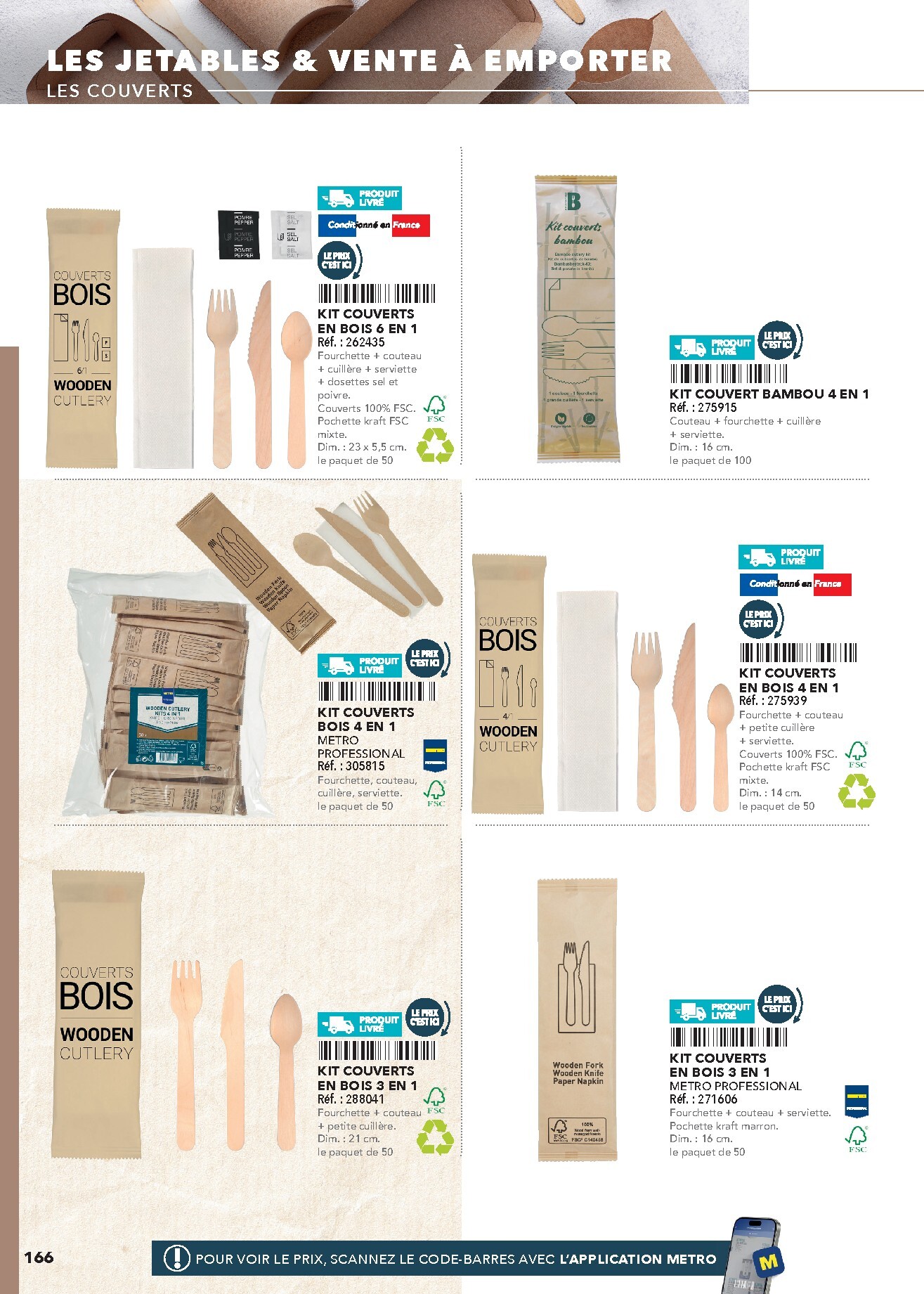 metro - Catalogue Metro - #Restauration rapide valable du 01/02/2026 au 30/06/2026 - page: 166