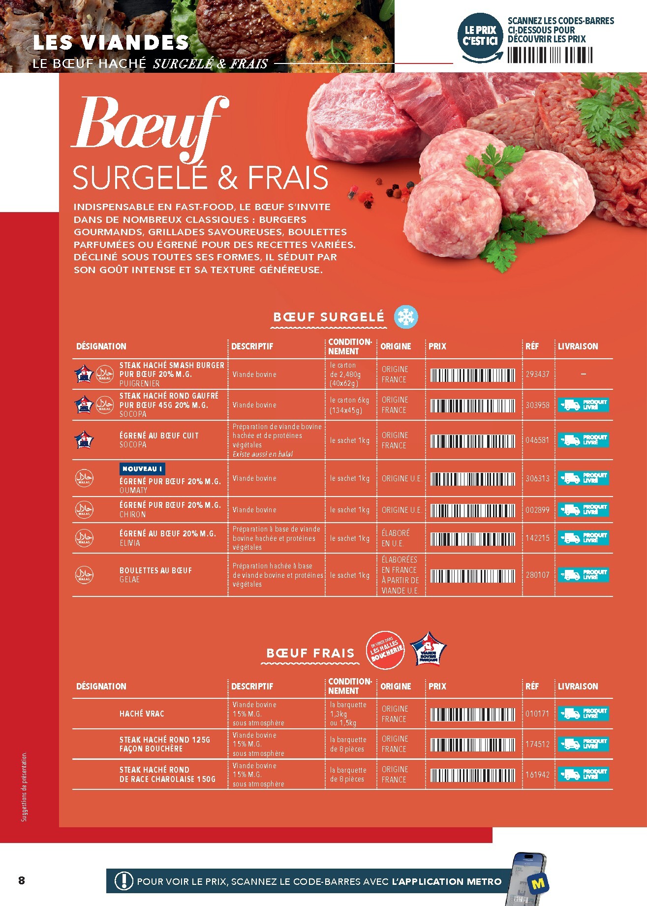 metro - Catalogue Metro - #Restauration rapide valable du 01/02/2026 au 30/06/2026 - page: 8