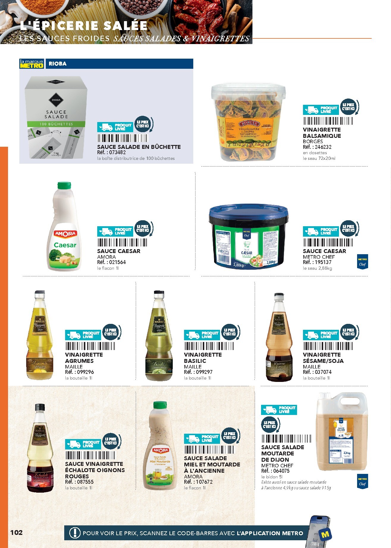 metro - Catalogue Metro - #Restauration rapide valable du 01/02/2026 au 30/06/2026 - page: 102