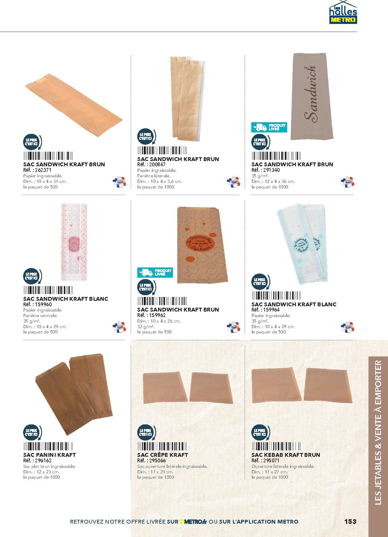 metro - Catalogue Metro - #Restauration rapide valable du 01/02/2026 au 30/06/2026 - page: 153