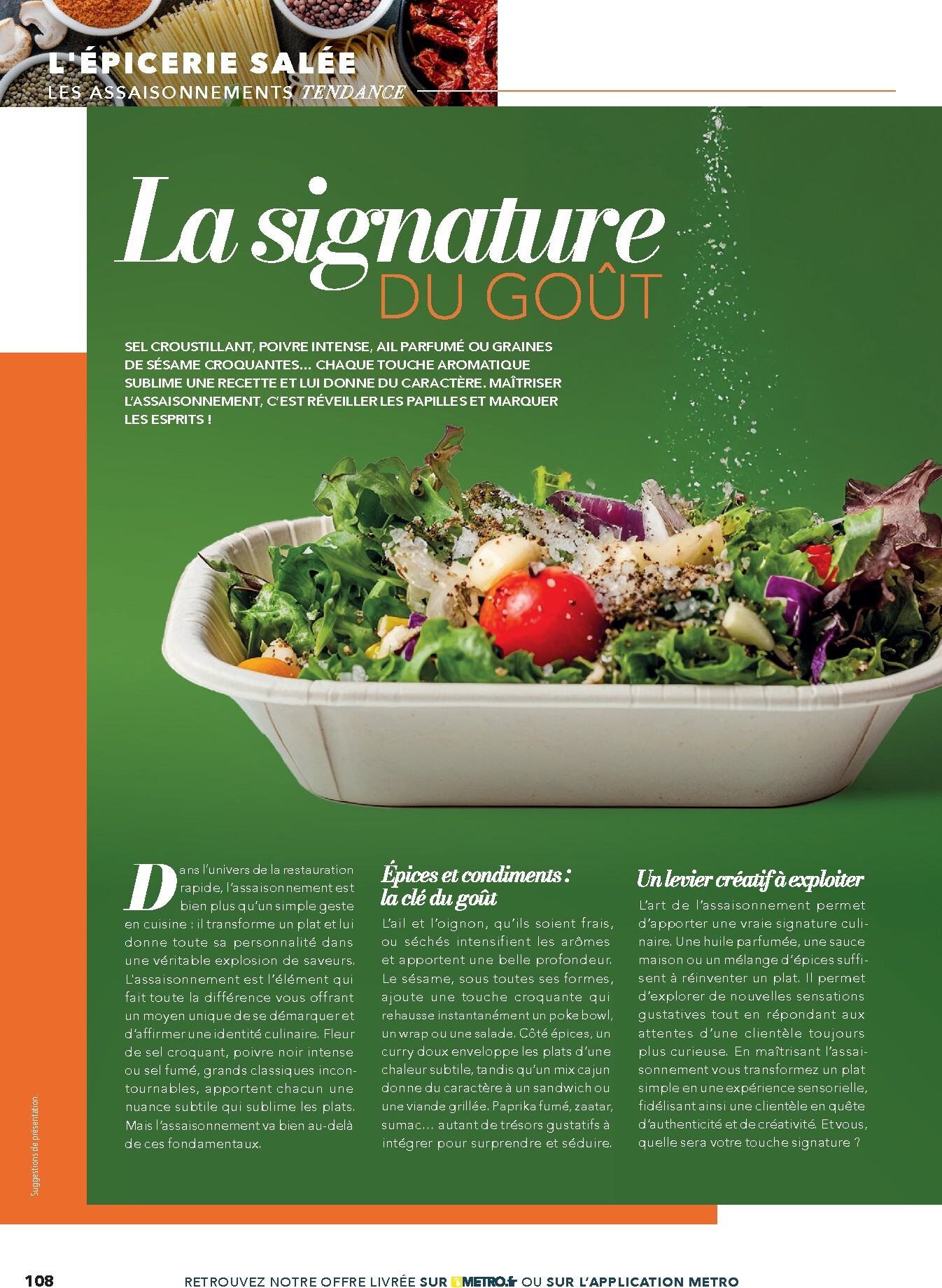 metro - Catalogue Metro - #Restauration rapide valable du 01/02/2026 au 30/06/2026 - page: 108