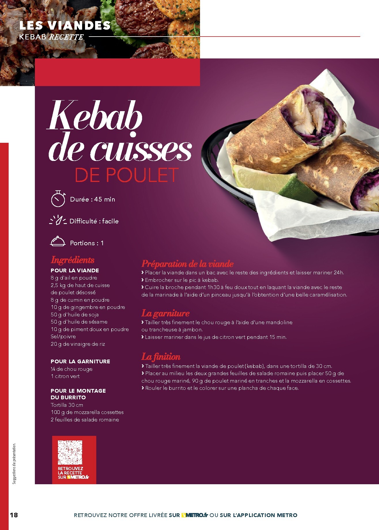 metro - Catalogue Metro - #Restauration rapide valable du 01/02/2026 au 30/06/2026 - page: 18