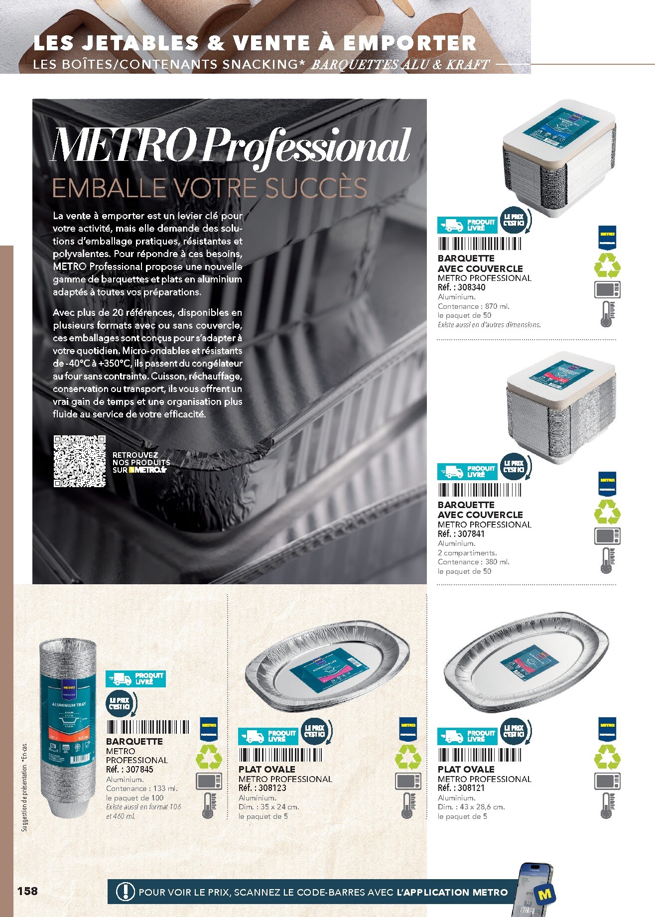 metro - Catalogue Metro - #Restauration rapide valable du 01/02/2026 au 30/06/2026 - page: 158
