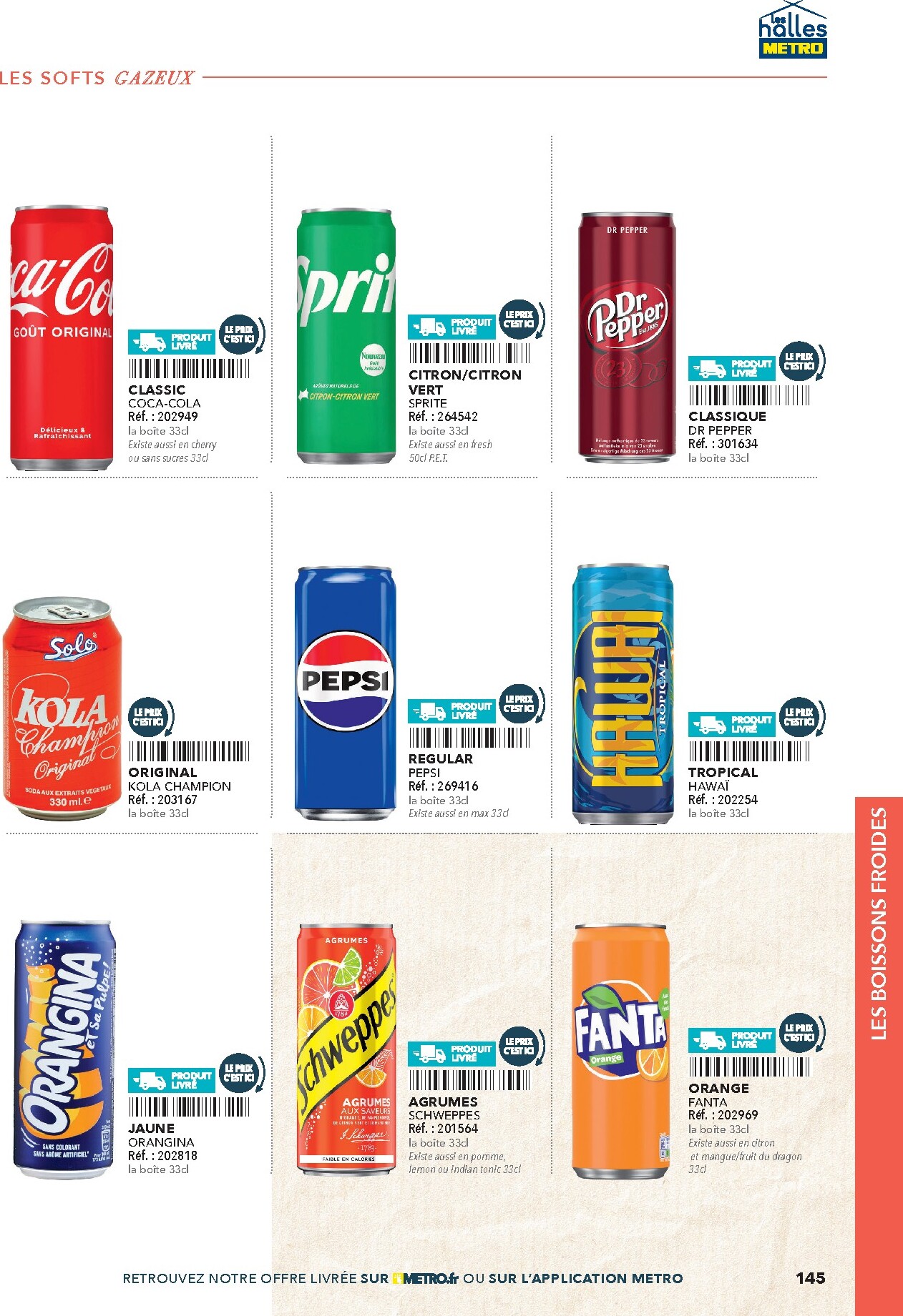 metro - Catalogue Metro - #Restauration rapide valable du 01/02/2026 au 30/06/2026 - page: 145