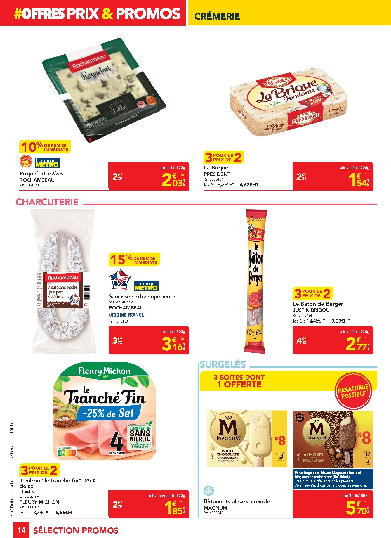 metro - Catalogue Metro - Offres Prix & Promos Revendeurs valable du 26/02/2026 au 11/03/2026 - page: 14