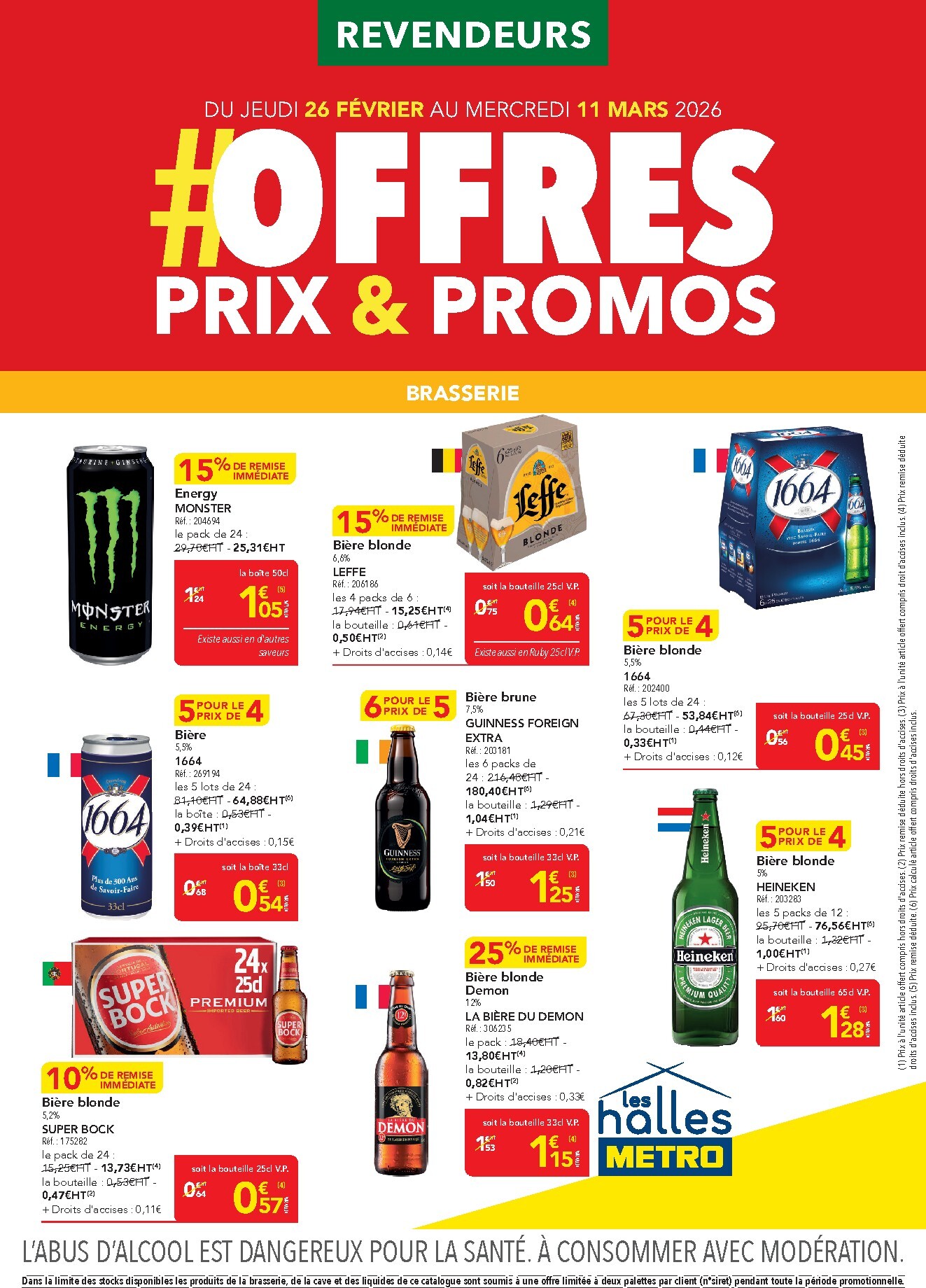 metro - Catalogue Metro - Offres Prix & Promos Revendeurs valable du 26/02/2026 au 11/03/2026