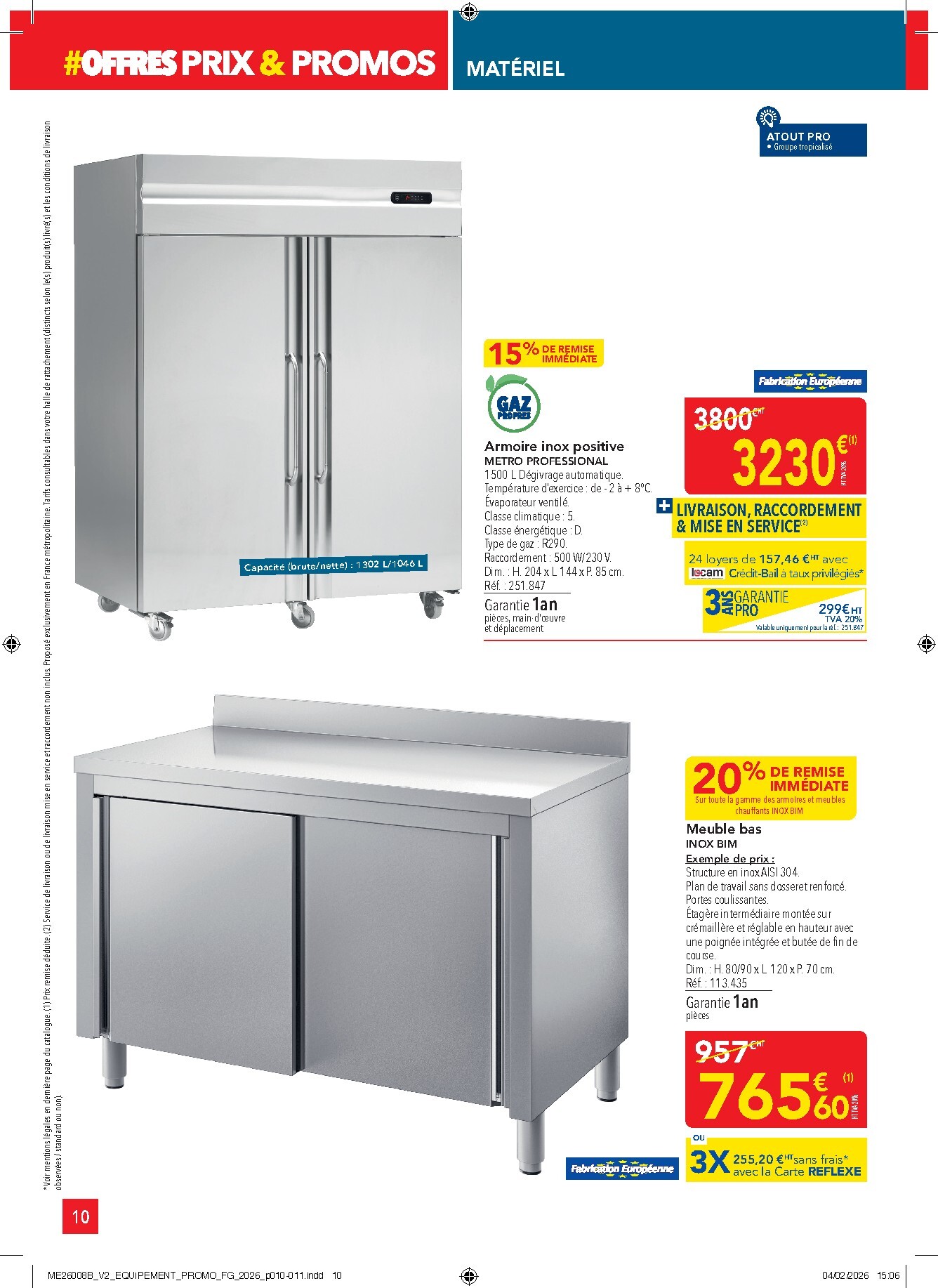 metro - Catalogue Metro - Offres Prix & Promos Equipement valable du 26/02/2026 au 25/03/2026 - page: 10