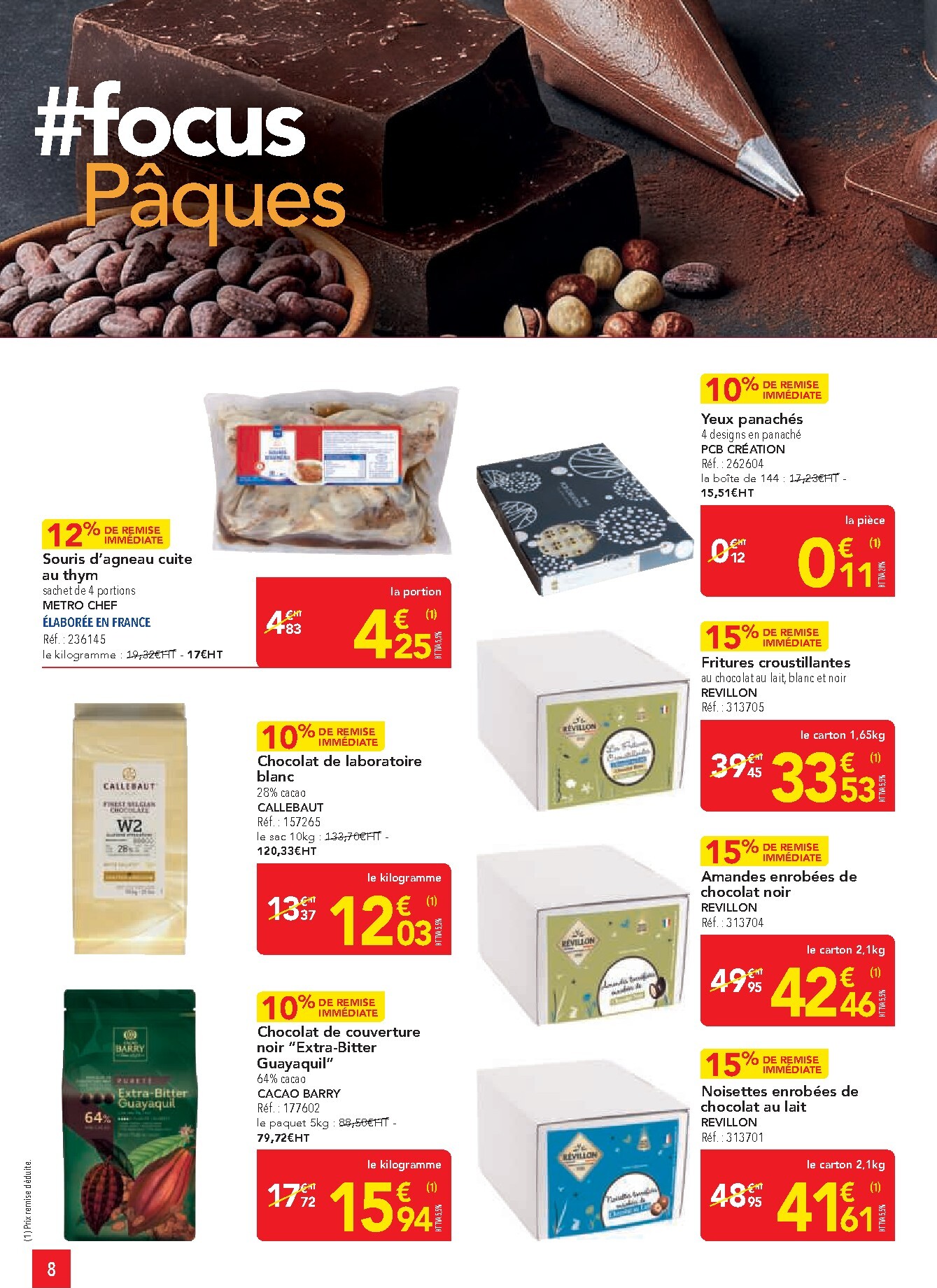 metro - Catalogue Metro - Offres Prix & Promos Restauration valable du 26/02/2026 au 25/03/2026 - page: 8