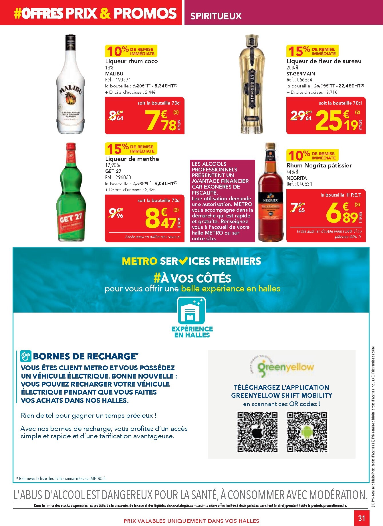metro - Catalogue Metro - Offres Prix & Promos Restauration valable du 26/02/2026 au 25/03/2026 - page: 31