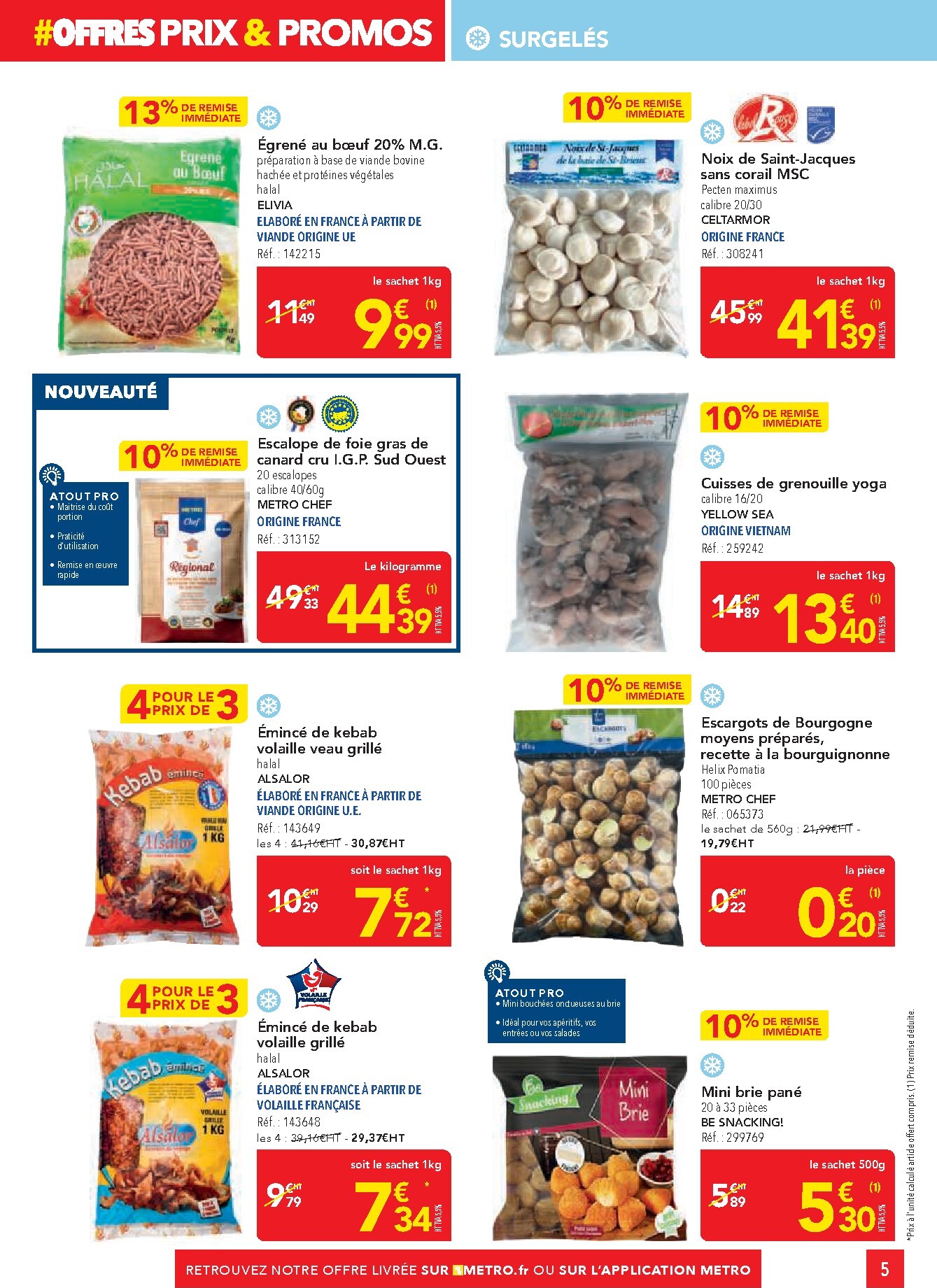 metro - Catalogue Metro - Offres Prix & Promos Restauration valable du 26/02/2026 au 25/03/2026 - page: 5