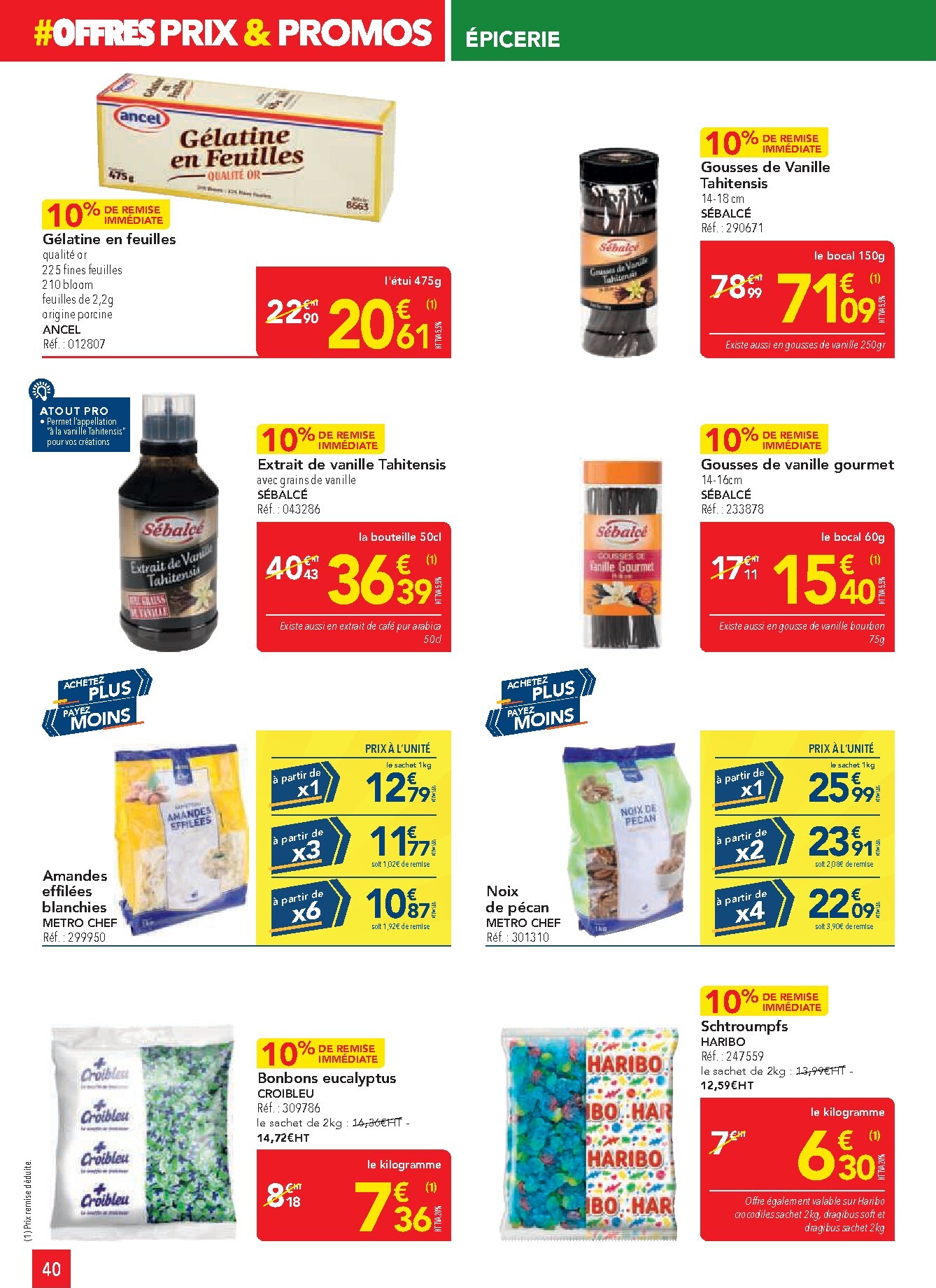 metro - Catalogue Metro - Offres Prix & Promos Restauration valable du 26/02/2026 au 25/03/2026 - page: 40