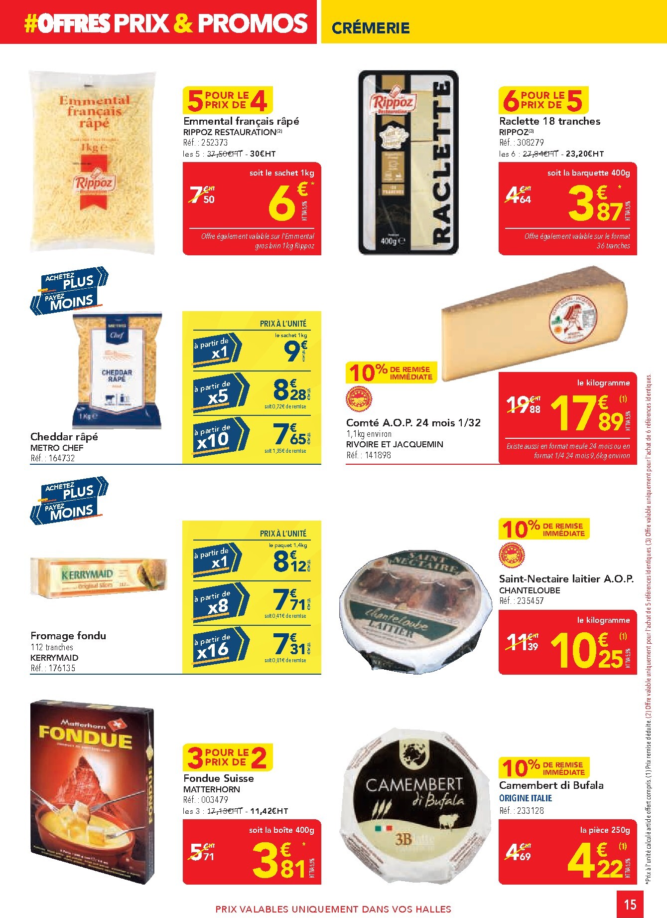 metro - Catalogue Metro - Offres Prix & Promos Restauration valable du 26/02/2026 au 25/03/2026 - page: 15