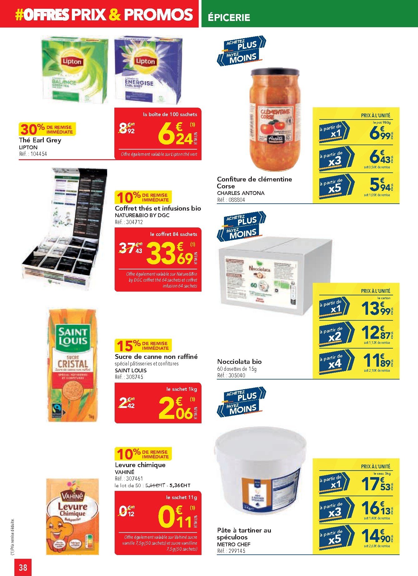 metro - Catalogue Metro - Offres Prix & Promos Restauration valable du 26/02/2026 au 25/03/2026 - page: 38