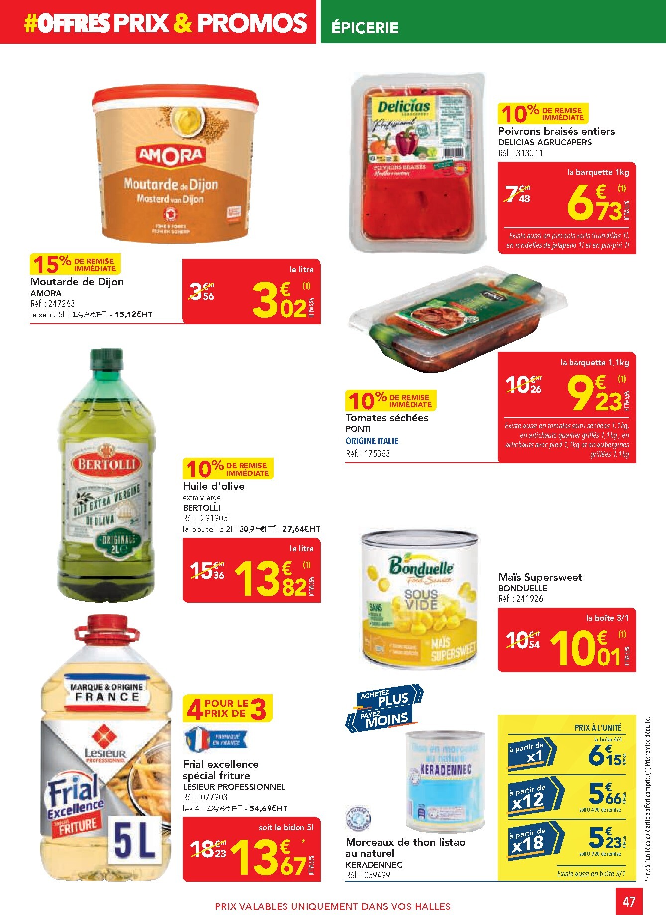 metro - Catalogue Metro - Offres Prix & Promos Restauration valable du 26/02/2026 au 25/03/2026 - page: 47