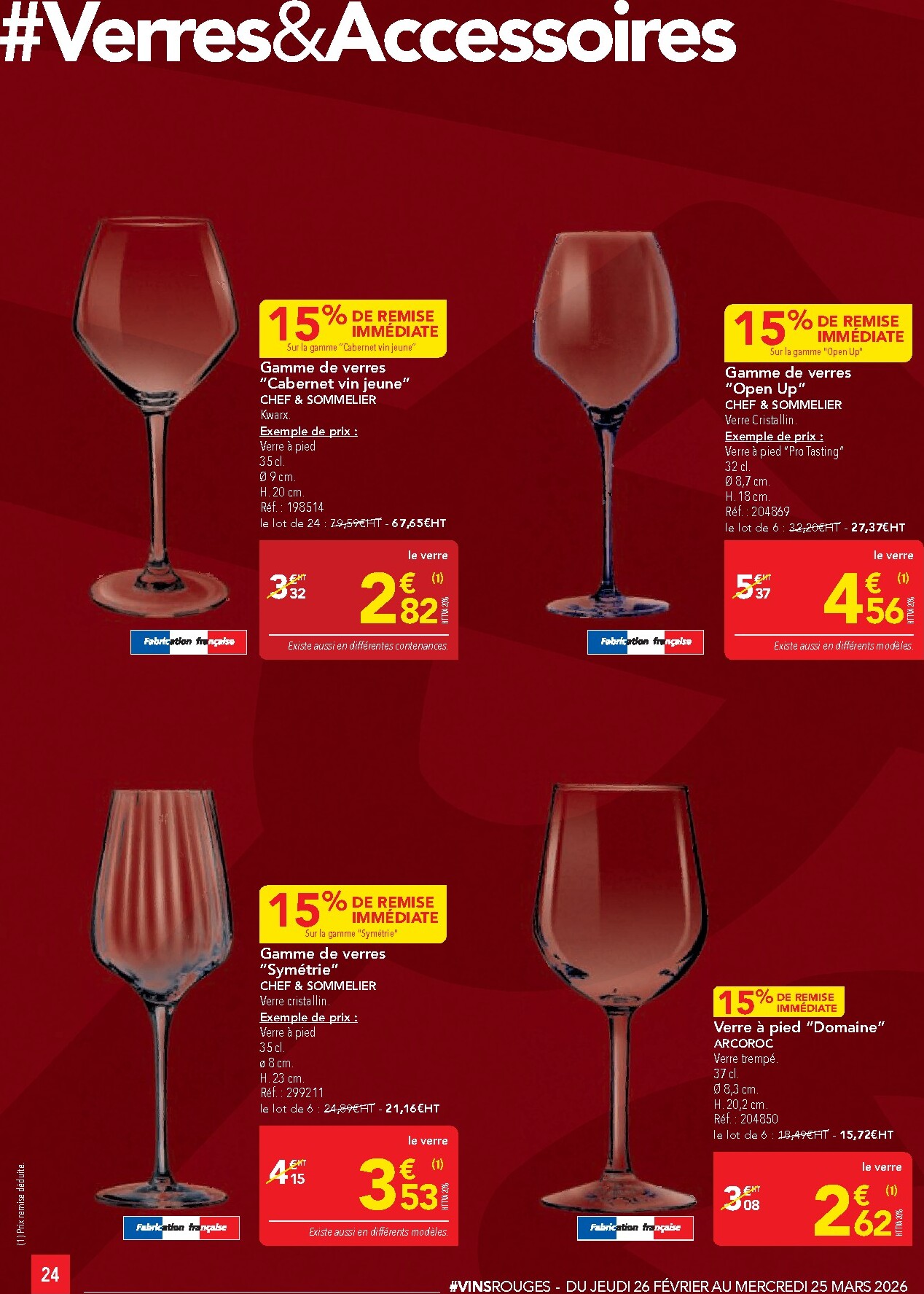 metro - Catalogue Metro - Offres Prix & Promos Restauration valable du 26/02/2026 au 25/03/2026 - page: 24