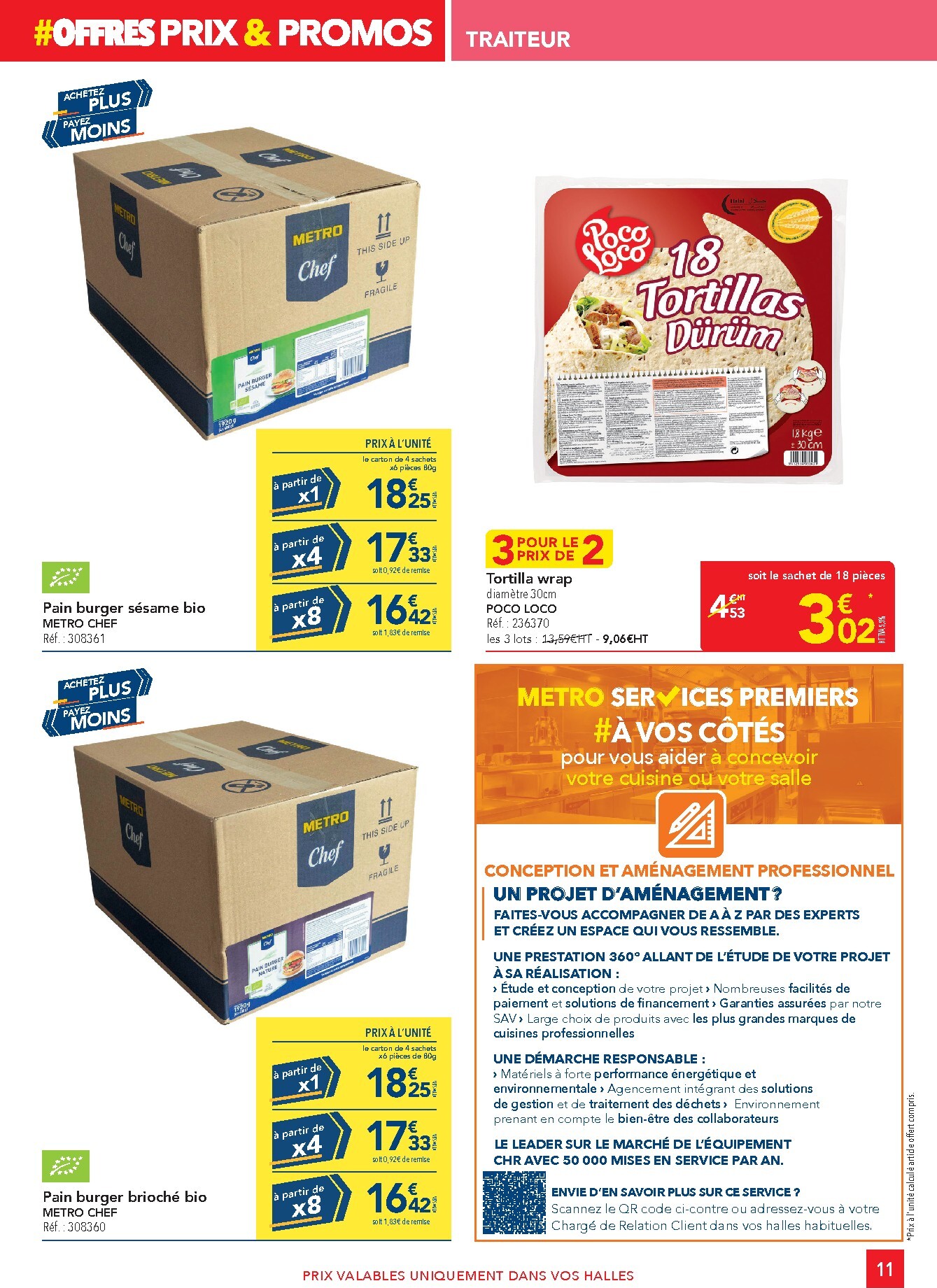 metro - Catalogue Metro - Offres Prix & Promos Restauration valable du 26/03/2026 au 22/04/2026 - page: 11
