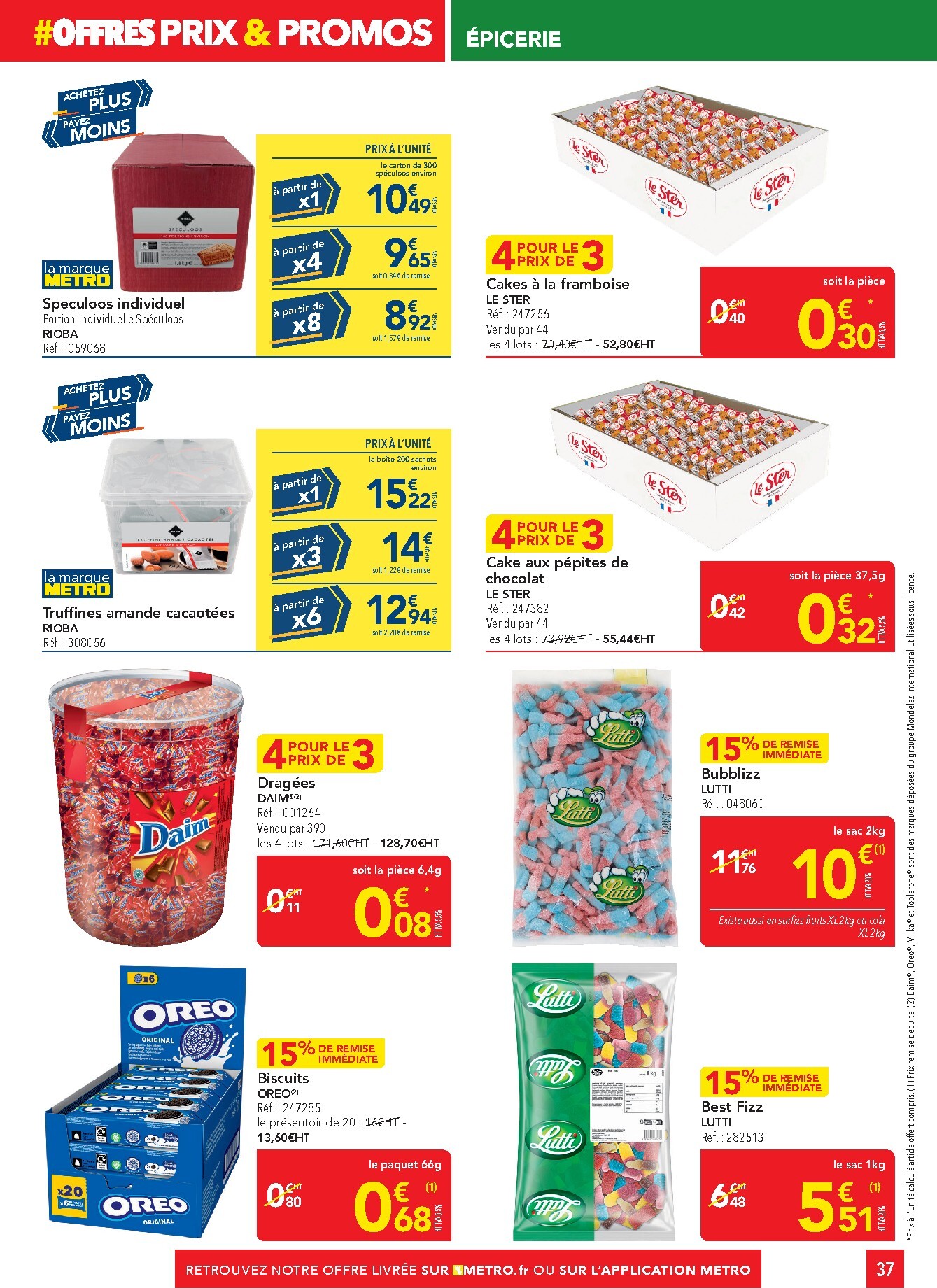 metro - Catalogue Metro - Offres Prix & Promos Restauration valable du 26/03/2026 au 22/04/2026 - page: 37
