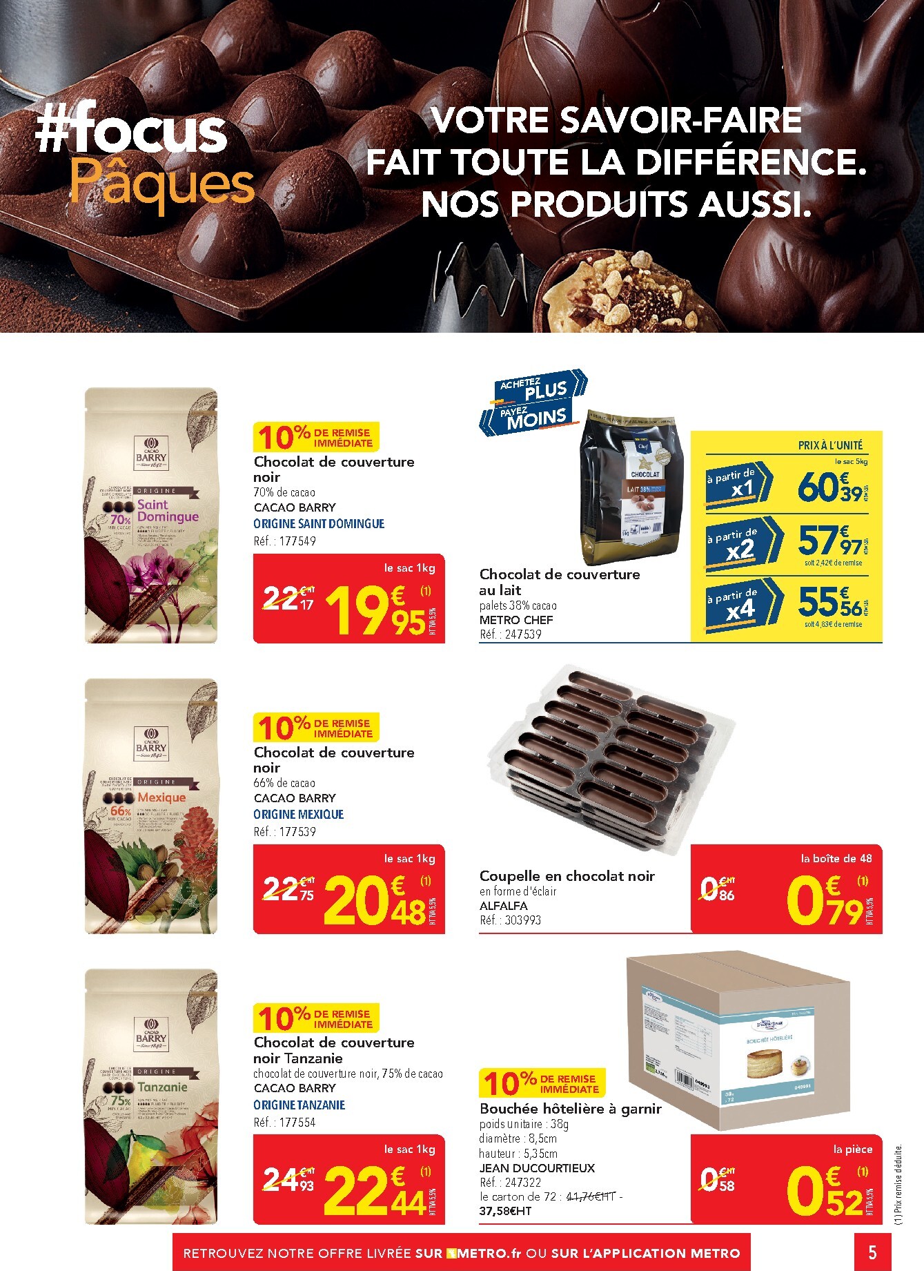 metro - Catalogue Metro - Offres Prix & Promos Restauration valable du 26/03/2026 au 22/04/2026 - page: 5
