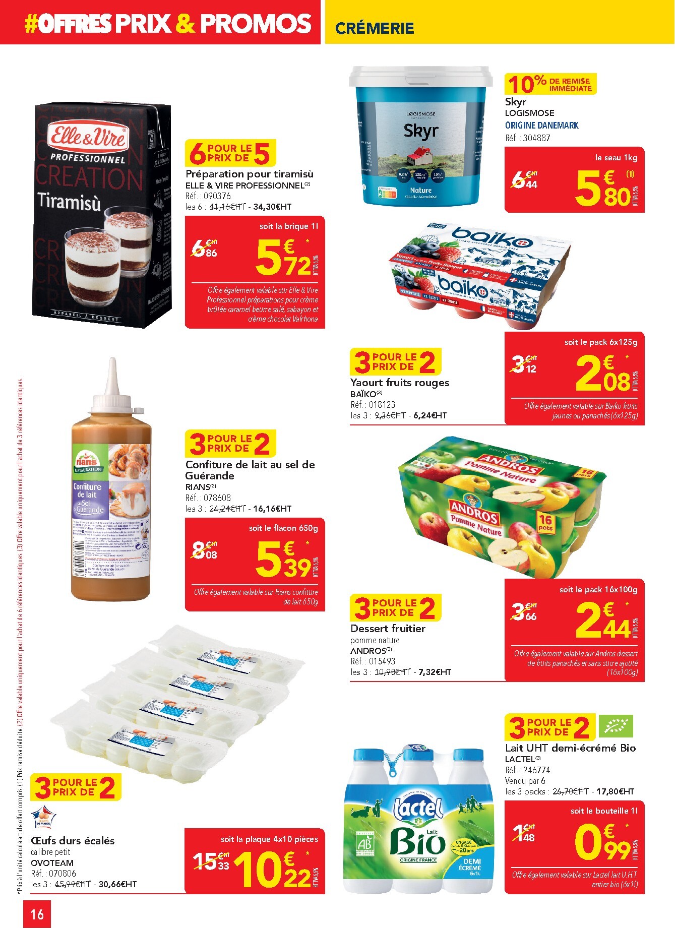 metro - Catalogue Metro - Offres Prix & Promos Restauration valable du 26/03/2026 au 22/04/2026 - page: 16
